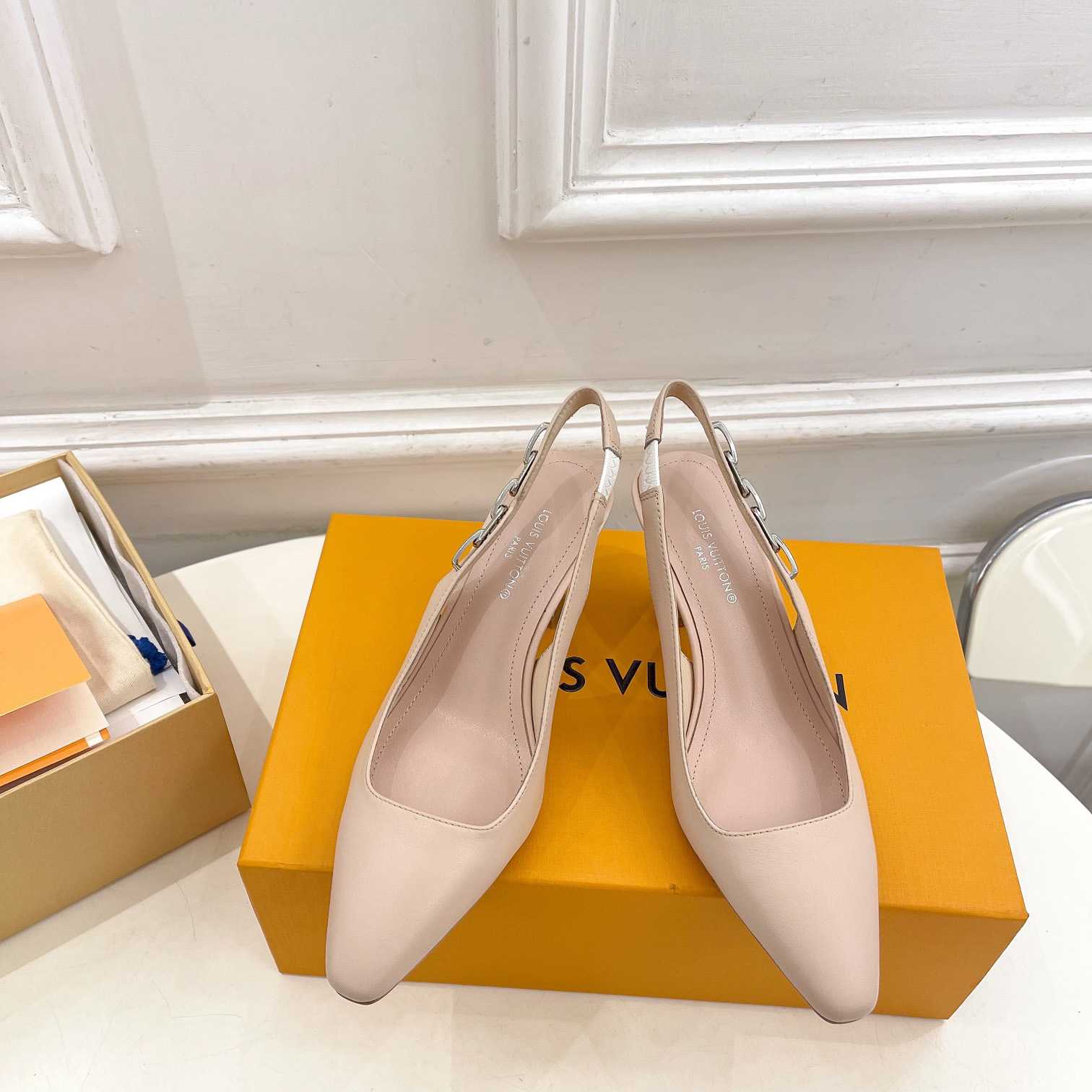 Louis Vuitton Sparkle Slingback Pump - DopestKickz