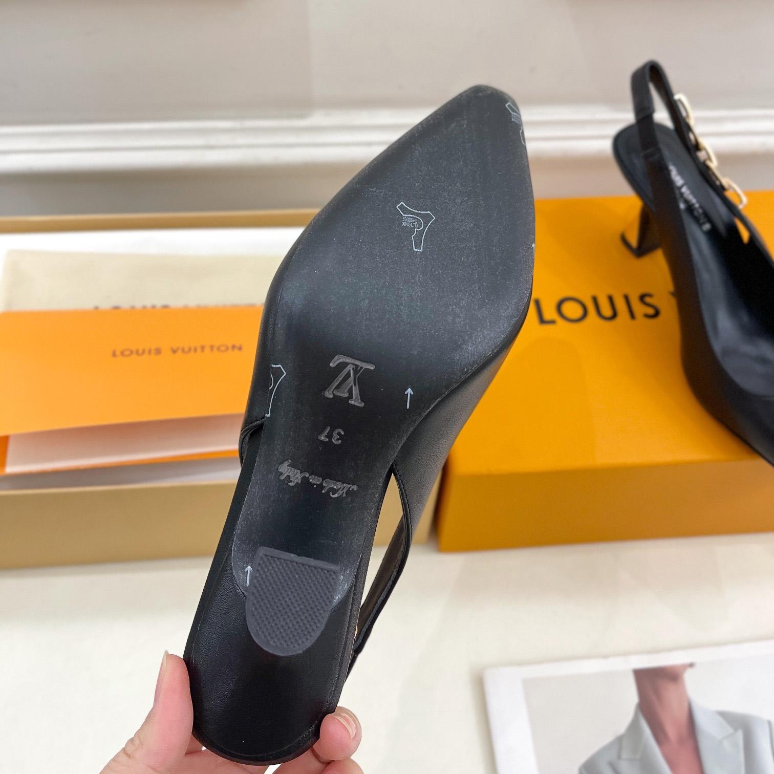 Louis Vuitton Sparkle Slingback Pump - DopestKickz