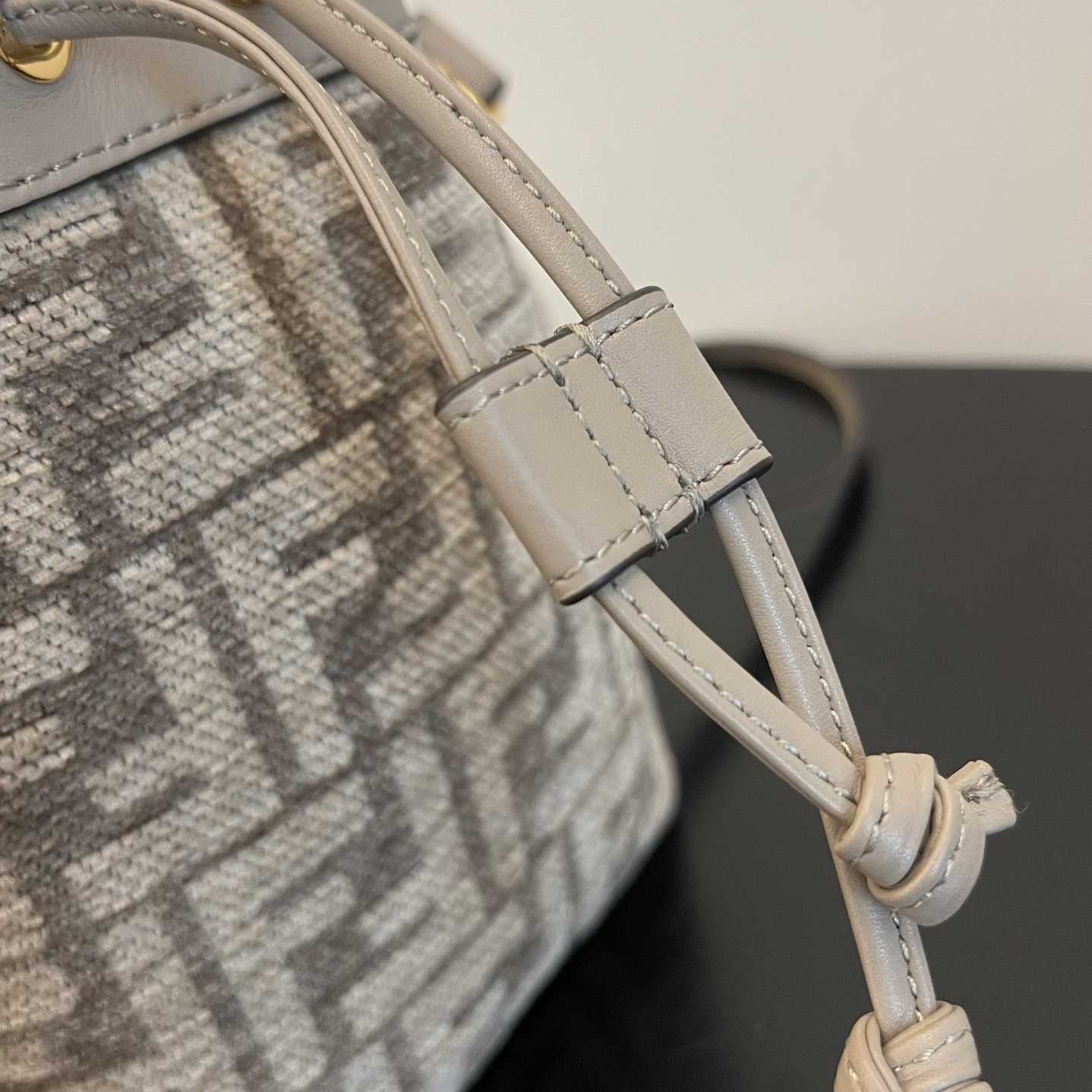 Fendi Mini Mon Tresor Ff Canvas Bag (18-12-10cm) - DopestKickz