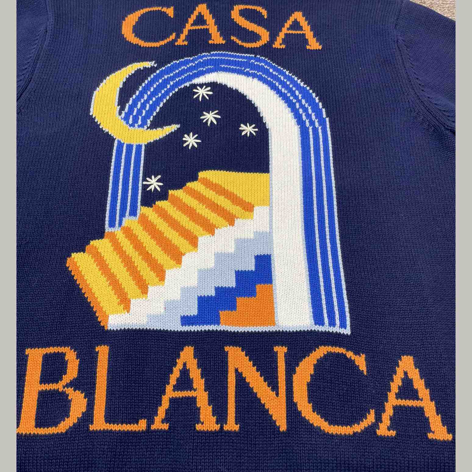 Casablanca Casa Club Knitted Jacket - DopestKickz
