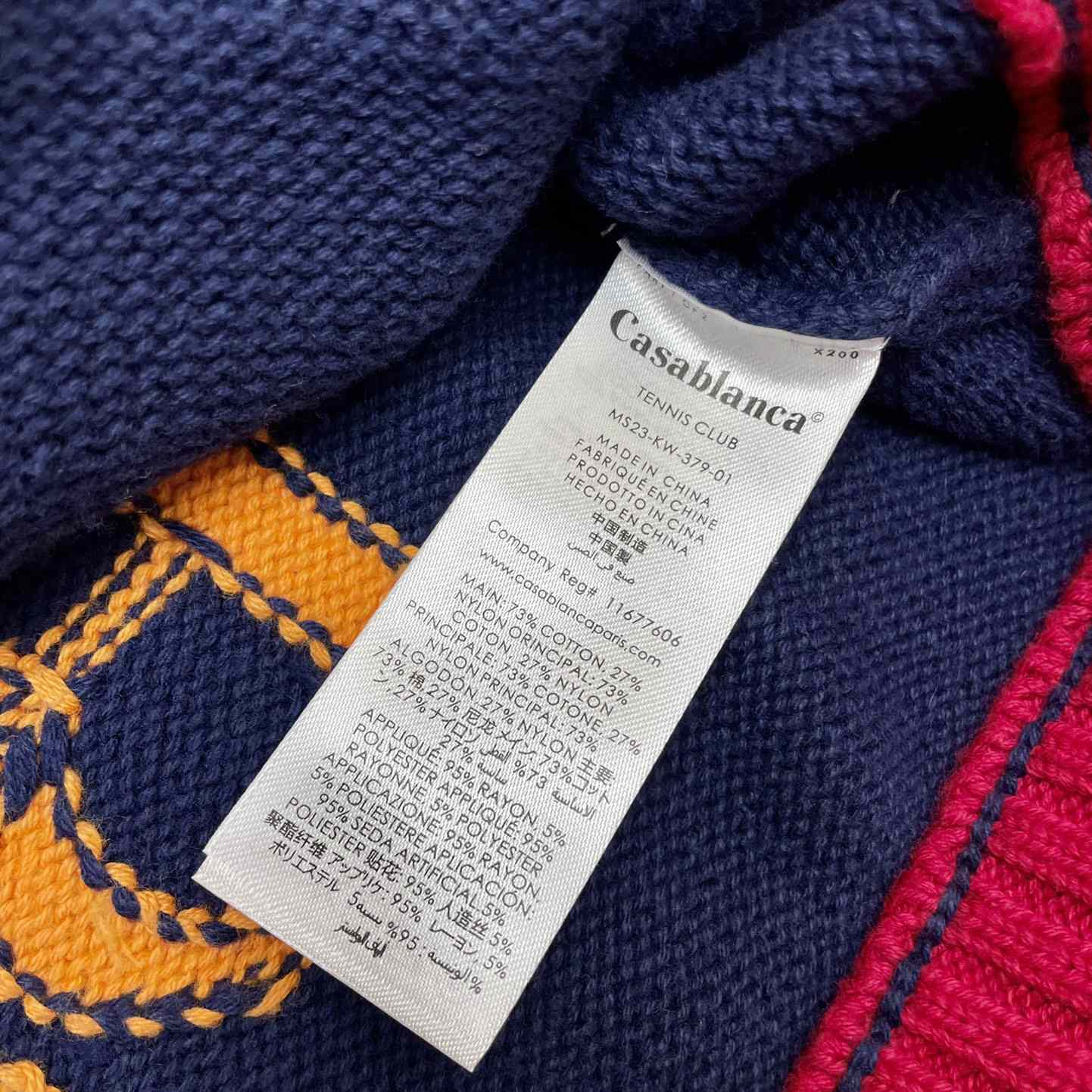 Casablanca Casa Club Knitted Jacket - DopestKickz