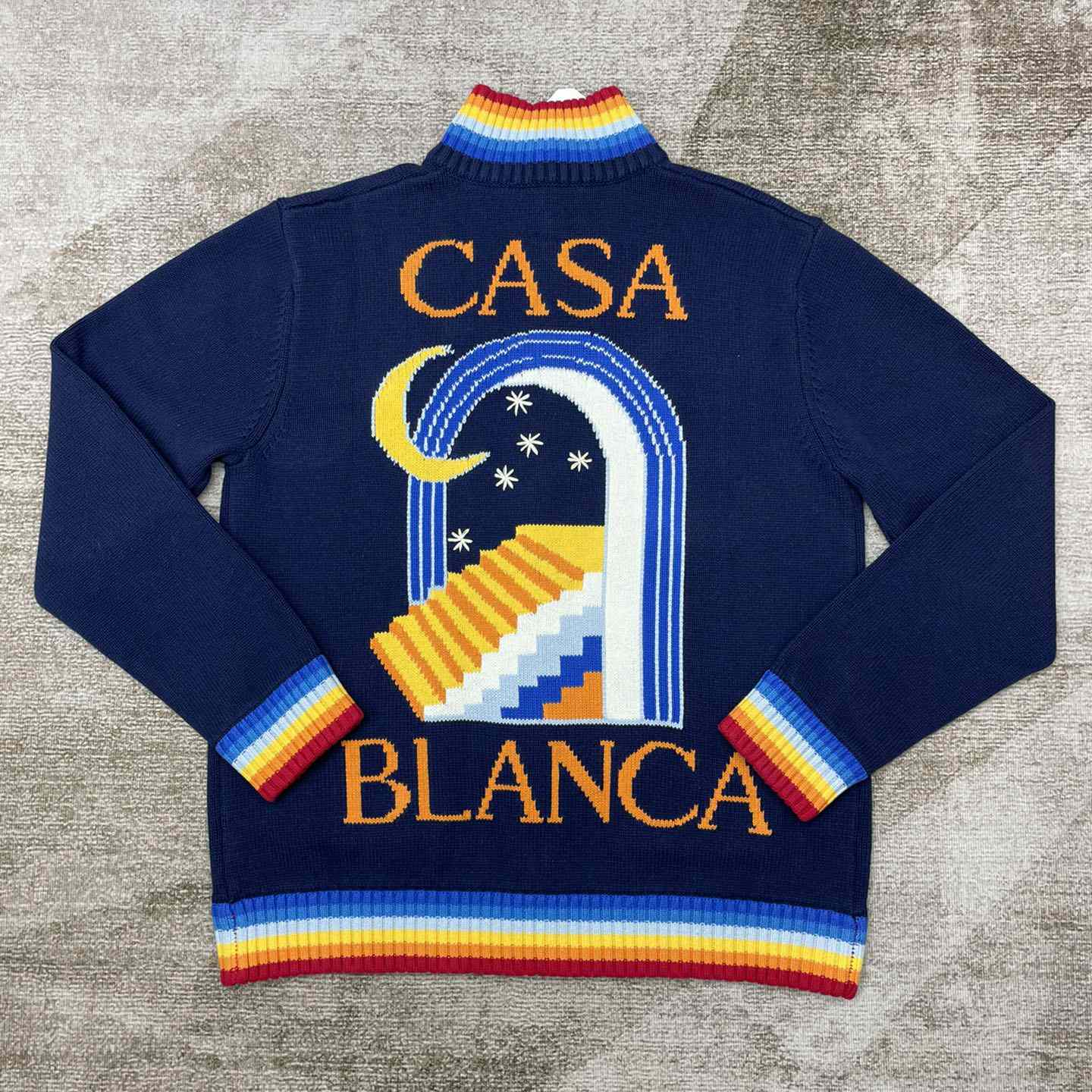 Casablanca Casa Club Knitted Jacket - DopestKickz