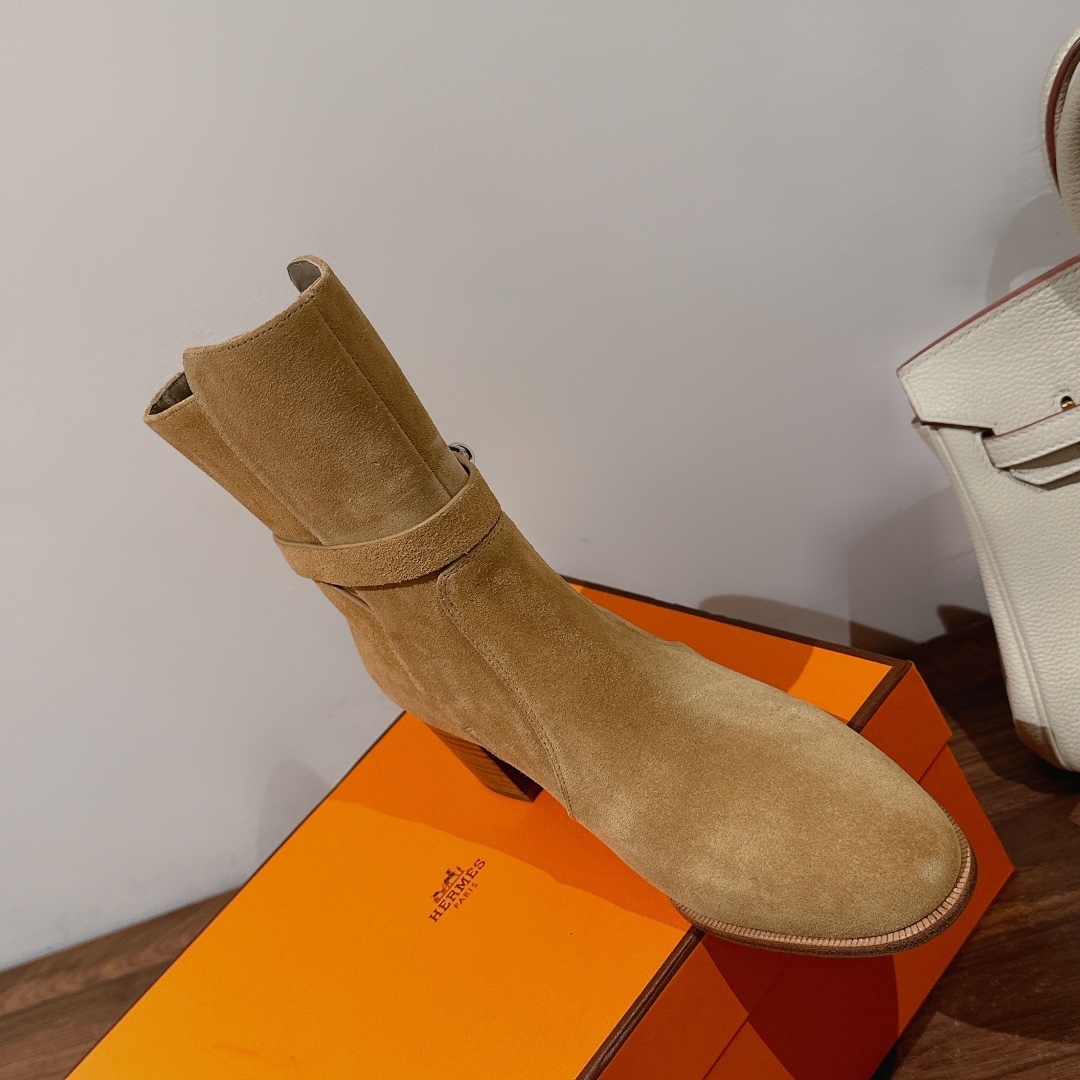 Hermes Frenchie 50 Ankle Boot - DopestKickz