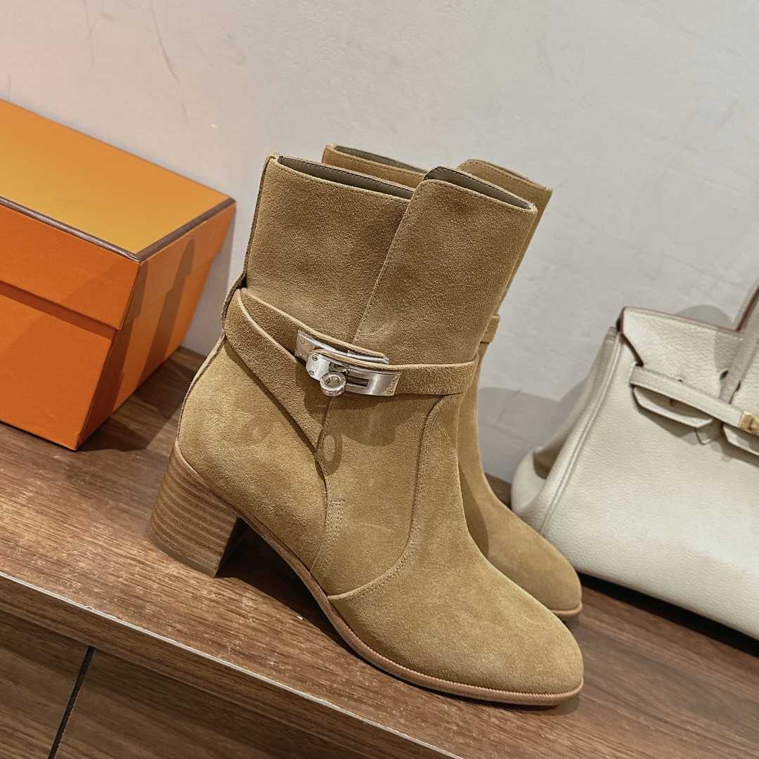 Hermes Frenchie 50 Ankle Boot - DopestKickz