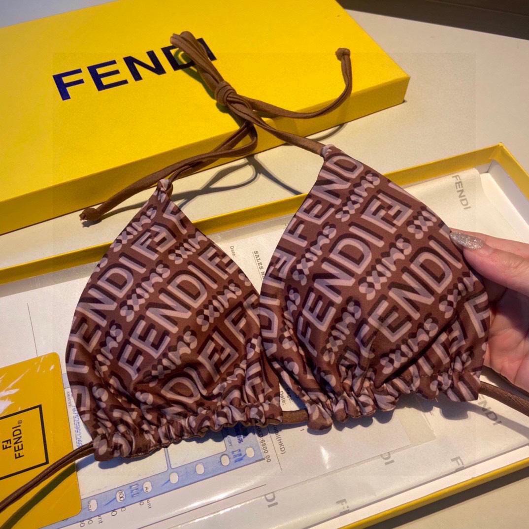 Fendi Logo Two-Pieces Bikini - DopestKickz