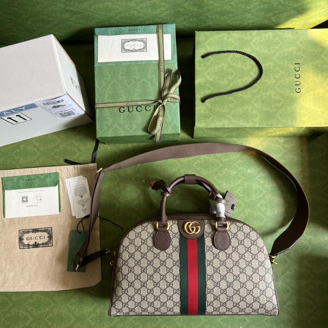 Gucci Savoy Medium Bowling Bag - DopestKickz