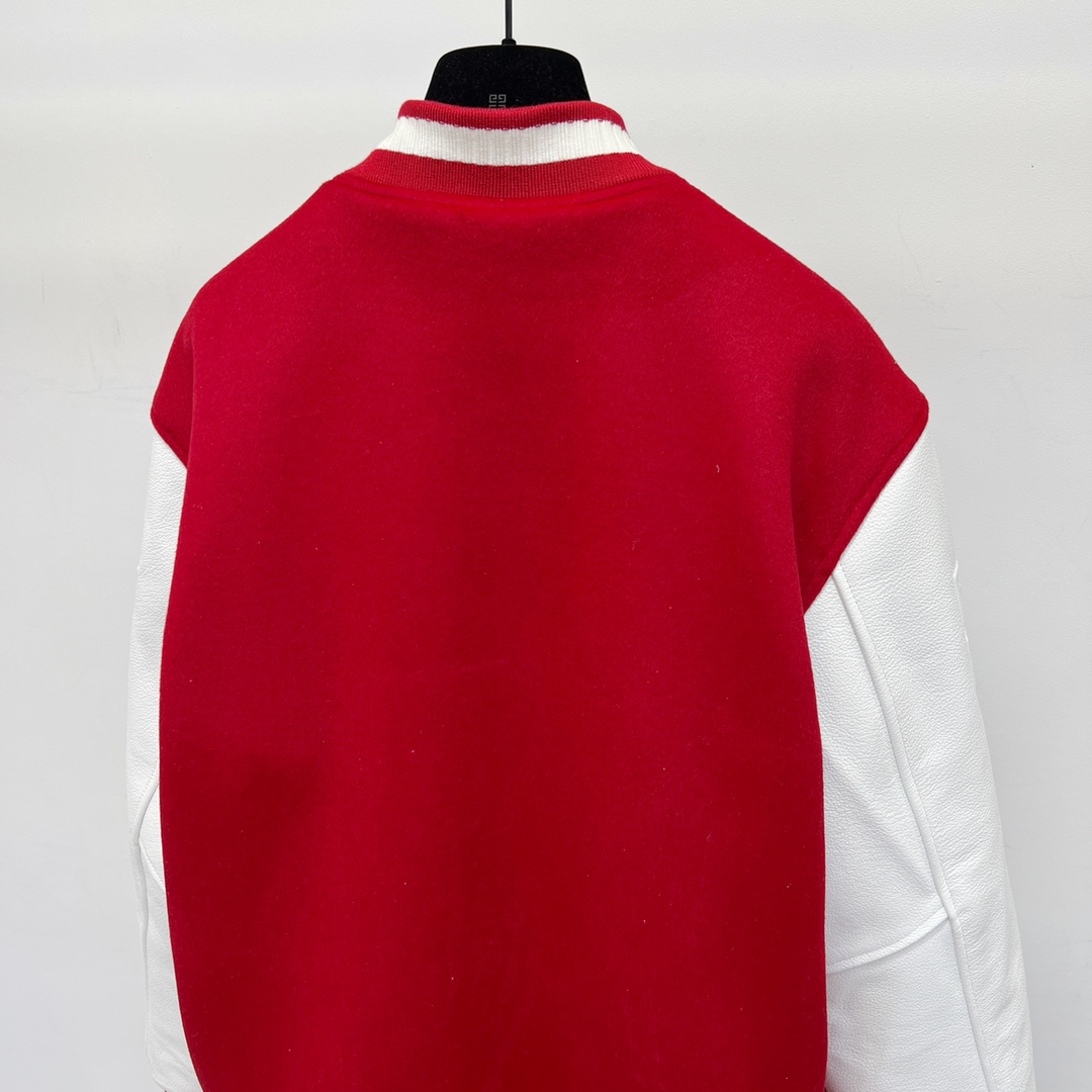 Givenchy Varsity Jacket In Wool And Leather - DopestKickz