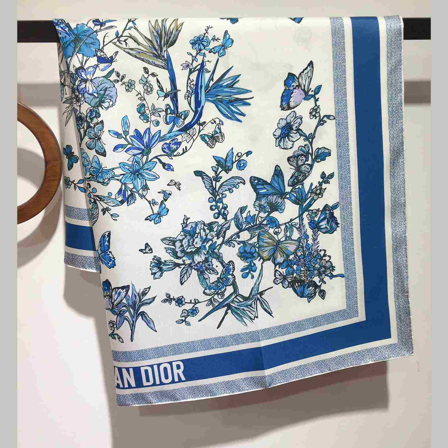 Dior Toile De Jouy Mexico 90 Square Scarf - DopestKickz