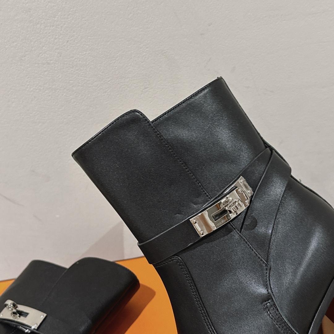 Hermes Frenchie 50 Ankle Boot - DopestKickz