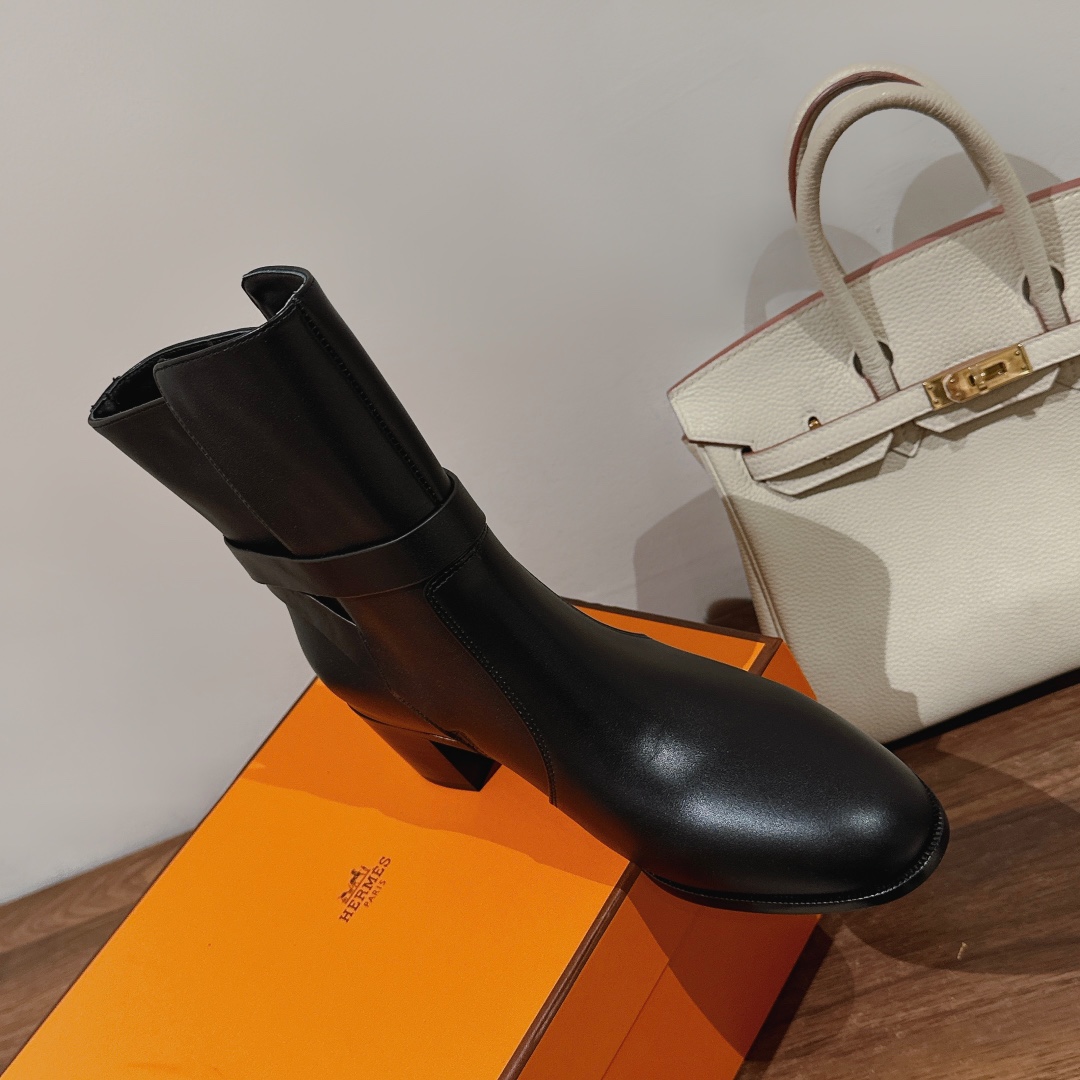 Hermes Frenchie 50 Ankle Boot - DopestKickz