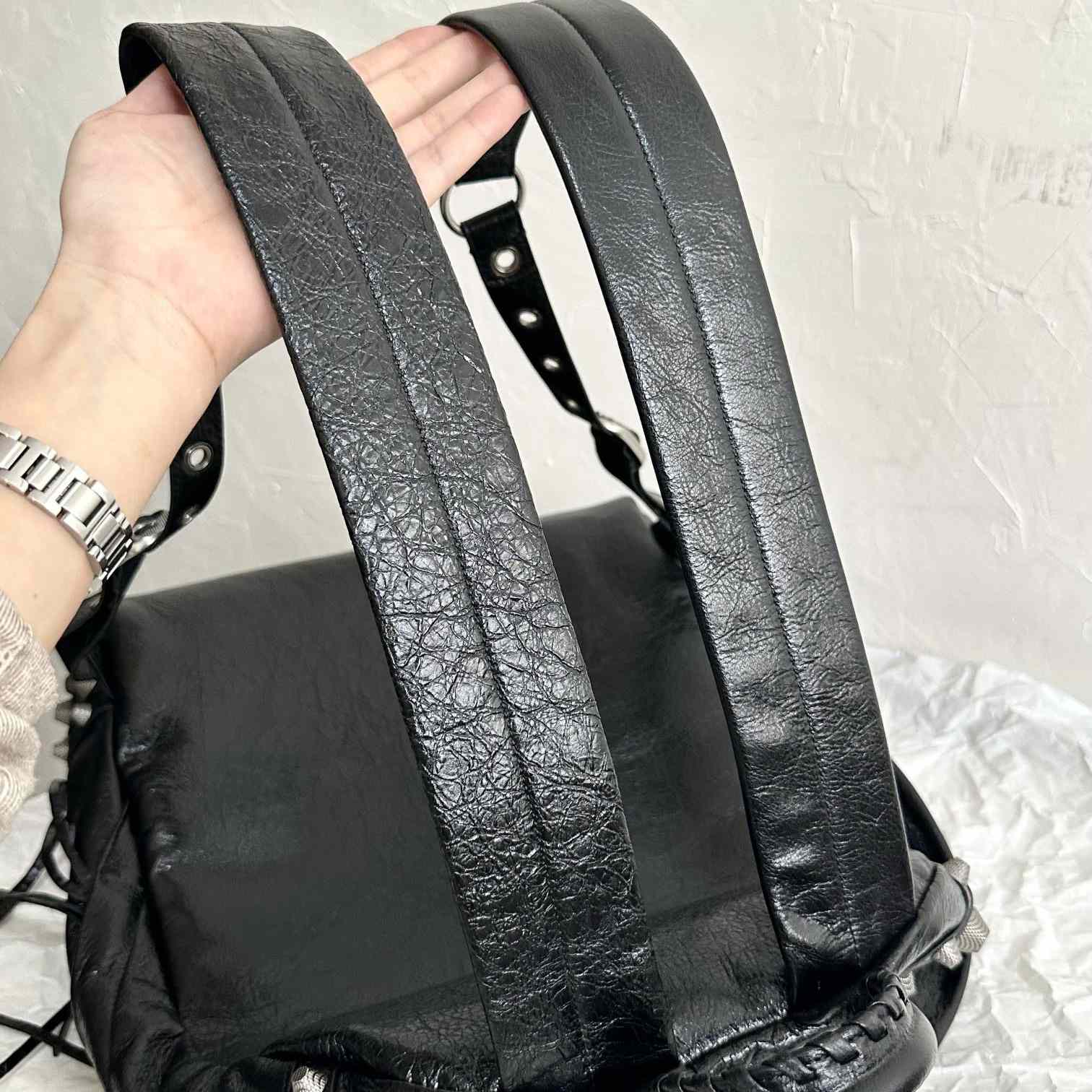 Balenciaga Men's Le Cagole Men Backpack In Black - DopestKickz
