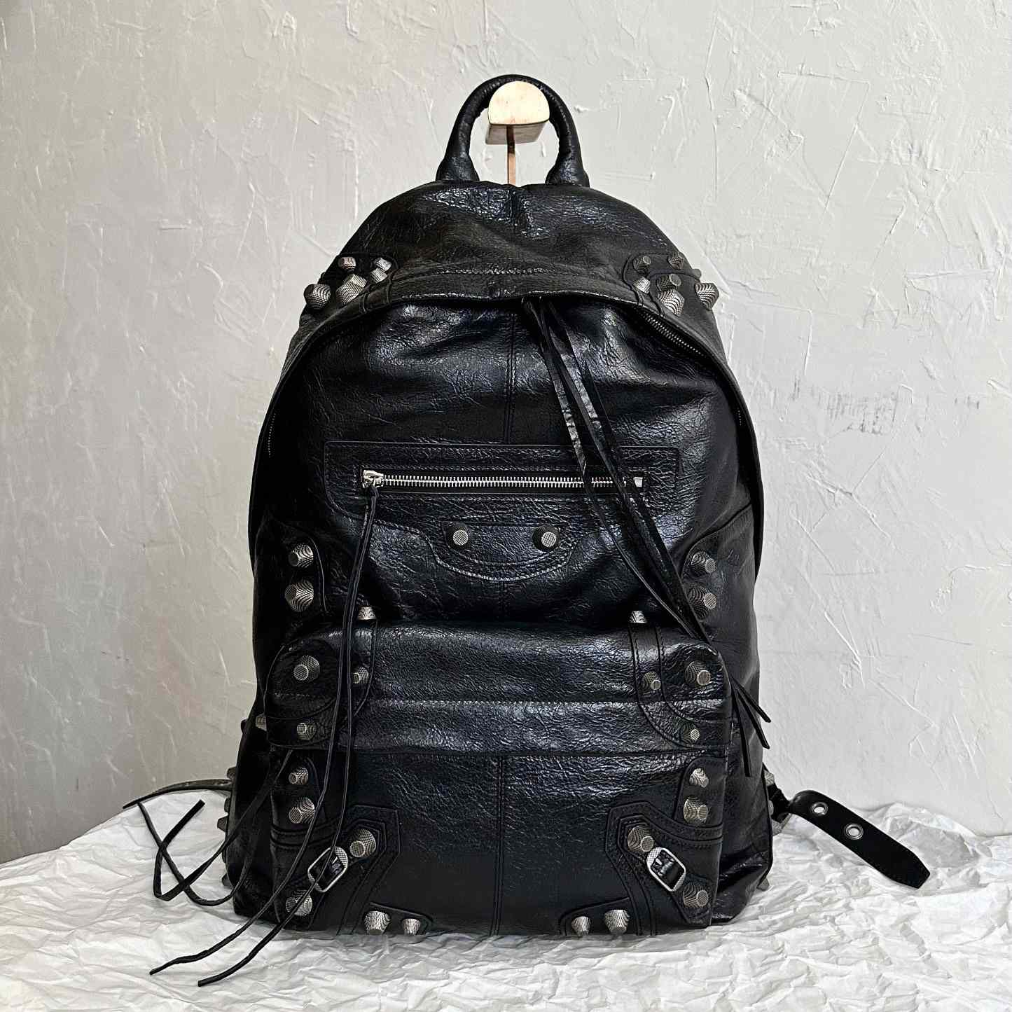 Balenciaga Men's Le Cagole Men Backpack In Black - DopestKickz