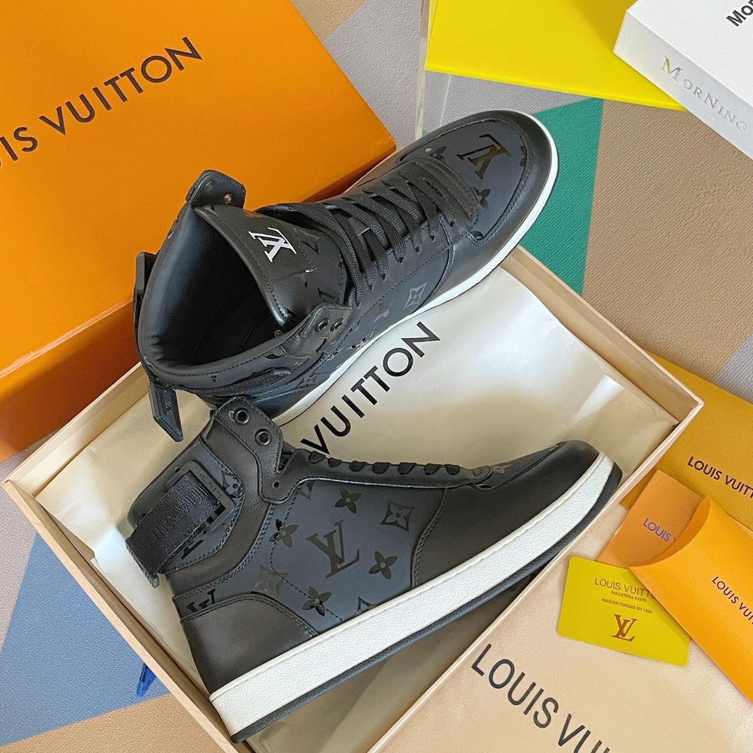 Louis Vuitton Rivoli Sneaker Boot 1A8EAP - DopestKickz