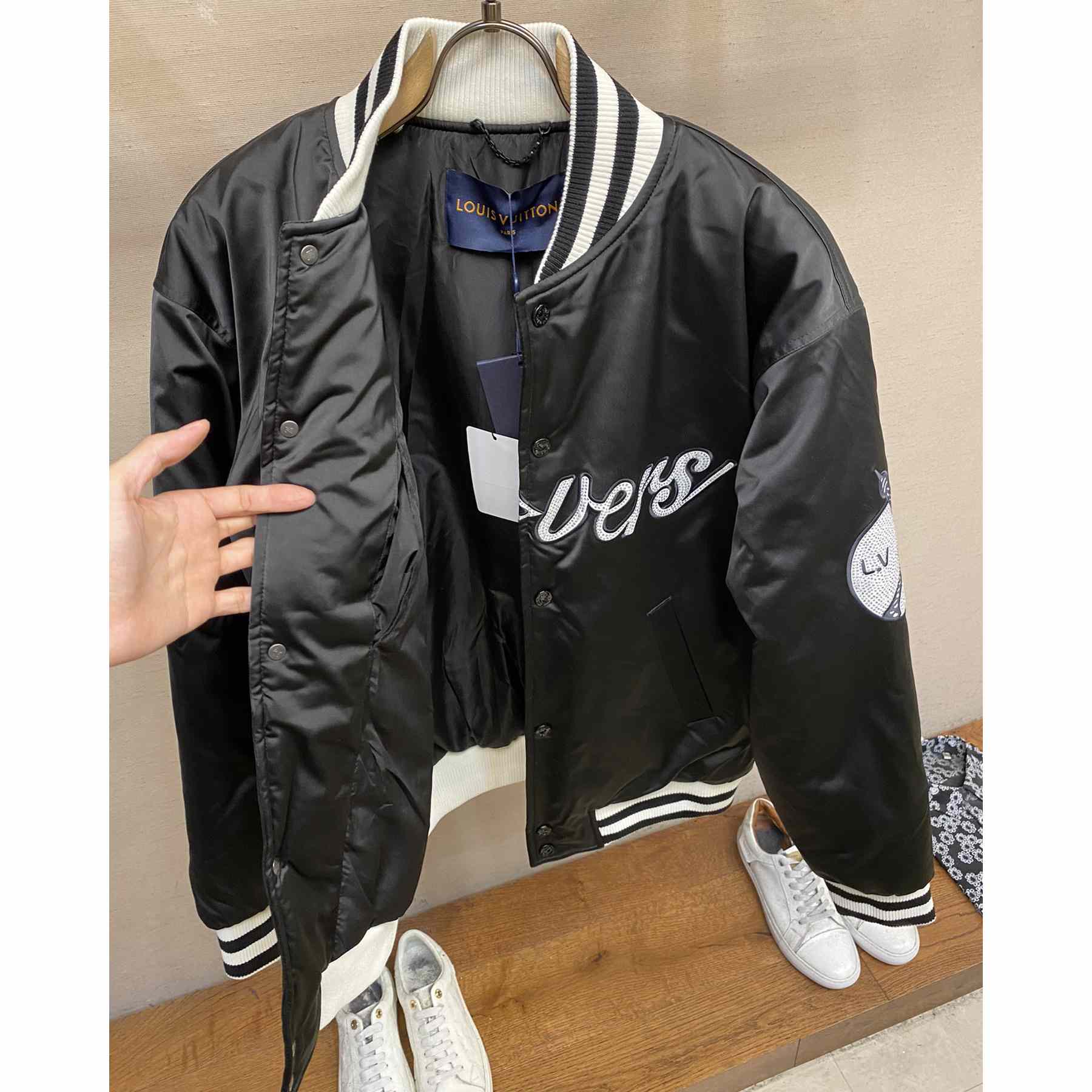 Louis Vuitton Embroidered Nylon Baseball Blouson   1AFHWZ - DopestKickz