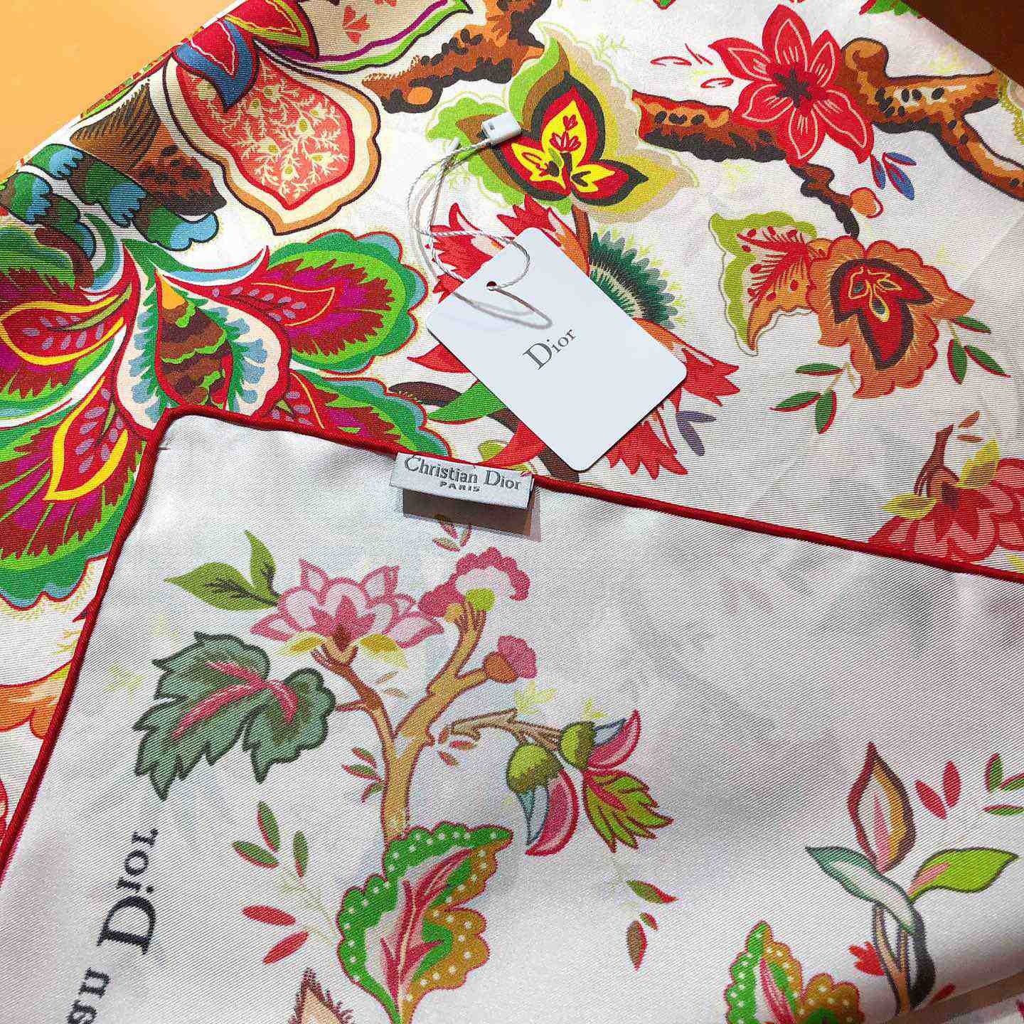 Dior Albero Della  Vita 90 Square Scarf  - DopestKickz