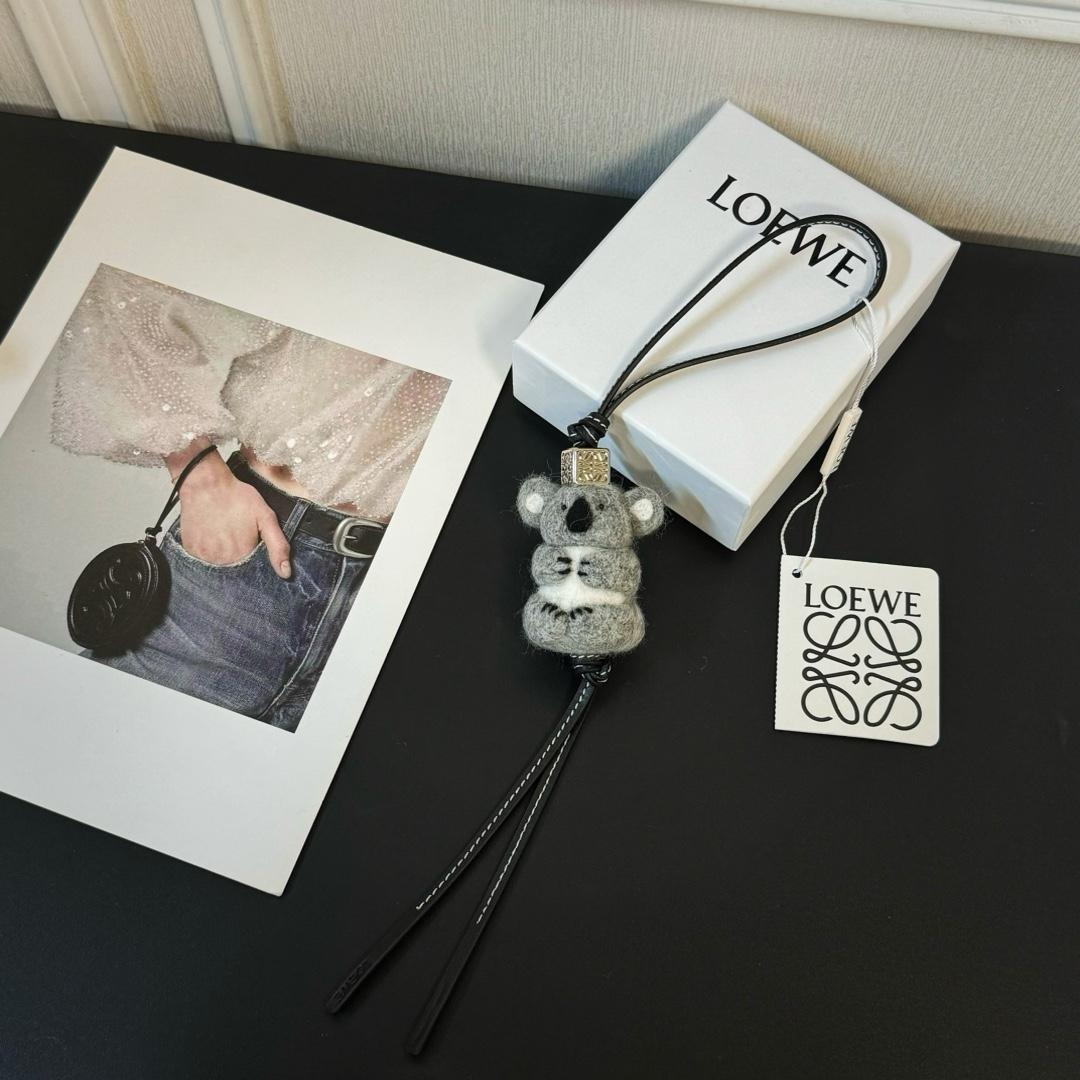 Loewe Koala Charm In Felt And Calfskin - DopestKickz