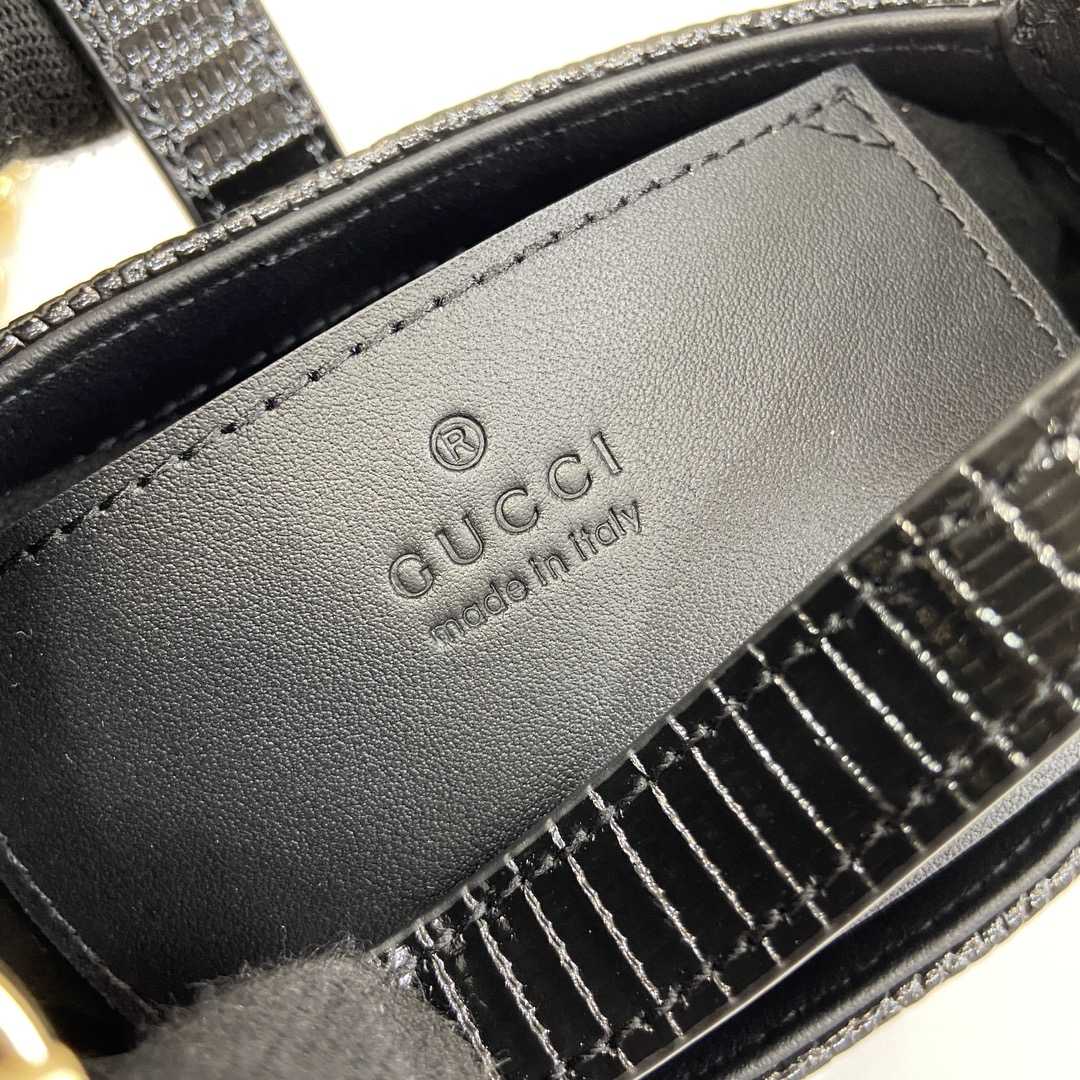 Gucci Jackie 1961 GG Crystal Mini Bag - DopestKickz