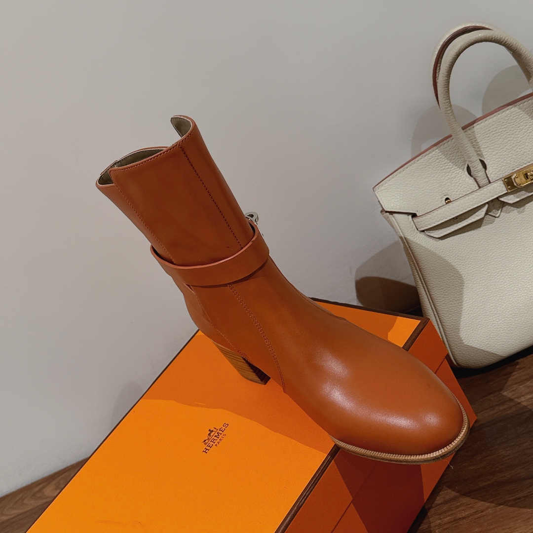 Hermes Frenchie 50 Ankle Boot - DopestKickz