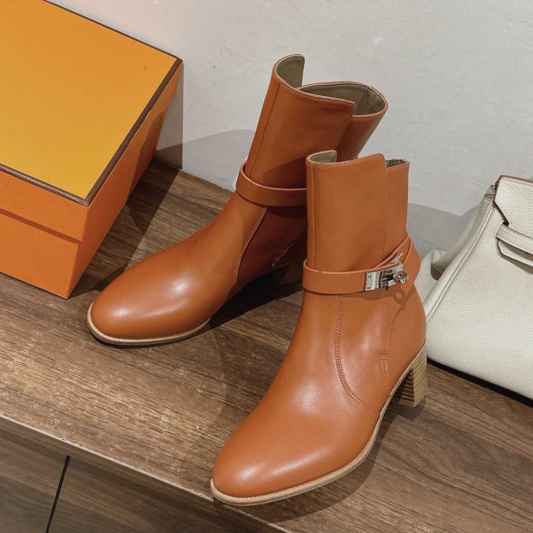 Hermes Frenchie 50 Ankle Boot - DopestKickz
