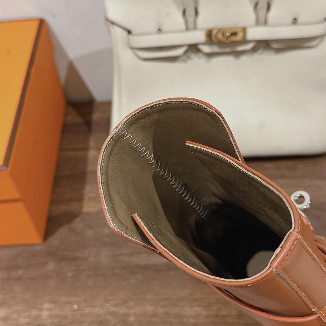 Hermes Frenchie 50 Ankle Boot - DopestKickz