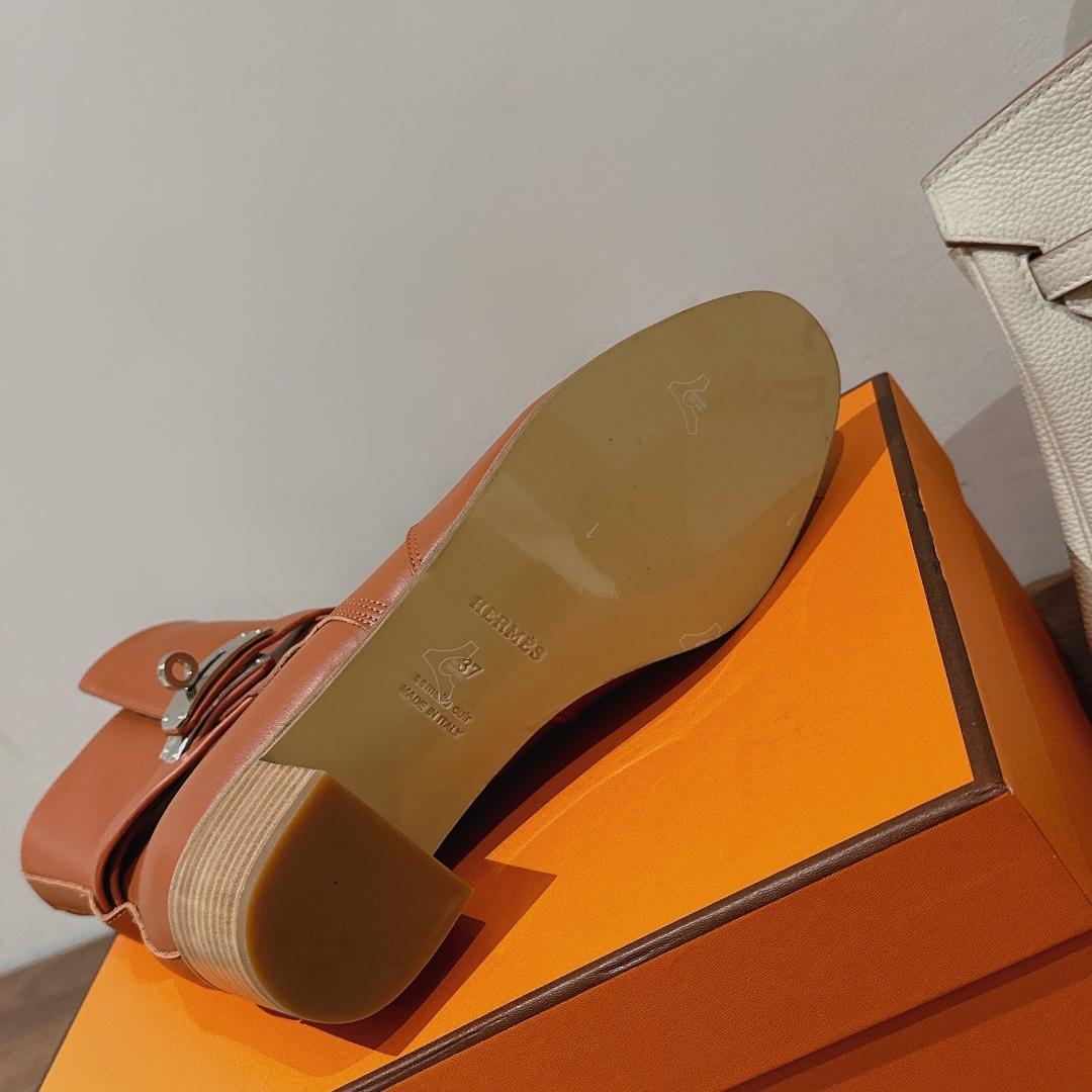 Hermes Frenchie 50 Ankle Boot - DopestKickz