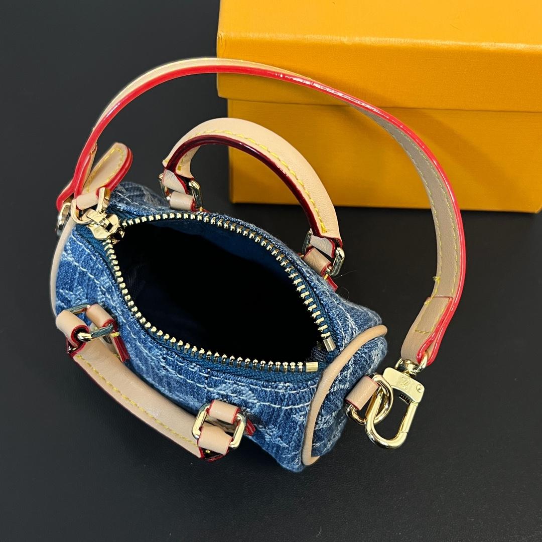 Louis Vuitton Micro Speedy Bag Charm   M01701 - DopestKickz