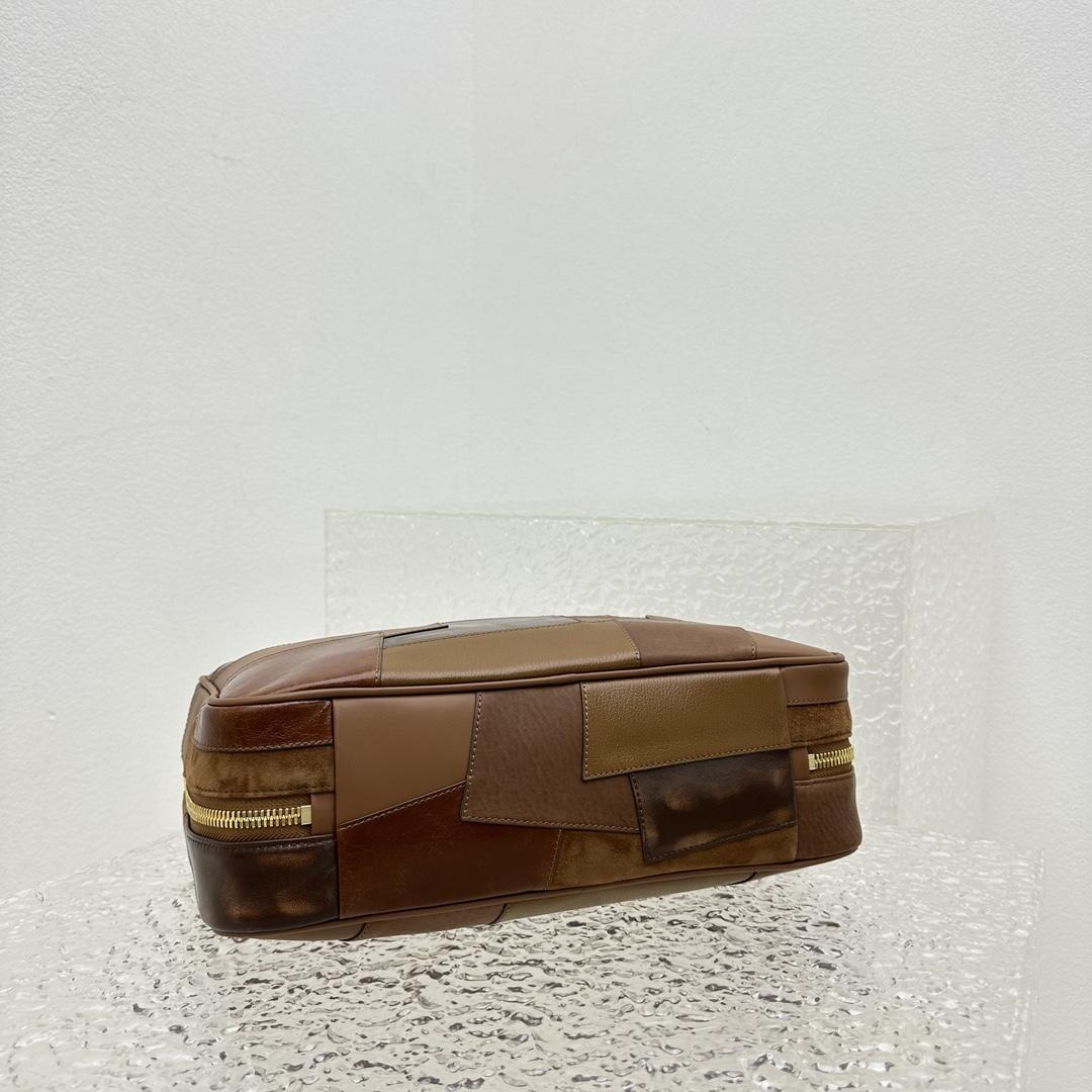 Miu Miu Leather Patchwork Bag - DopestKickz