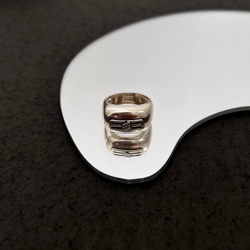 Balenciaga Icon Signet Ring  - DopestKickz