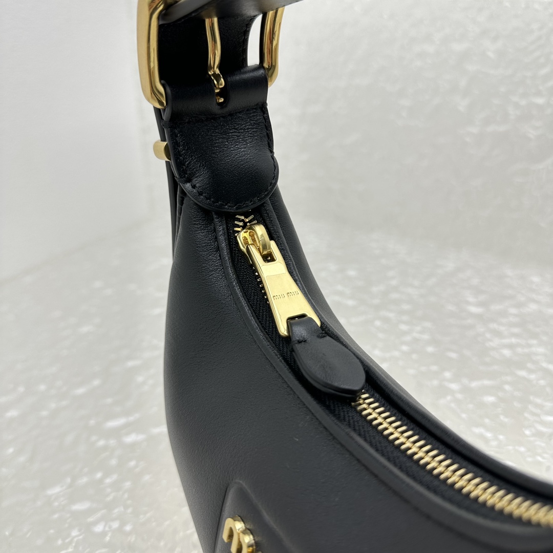 Miu Miu Leather Hobo Bag - DopestKickz