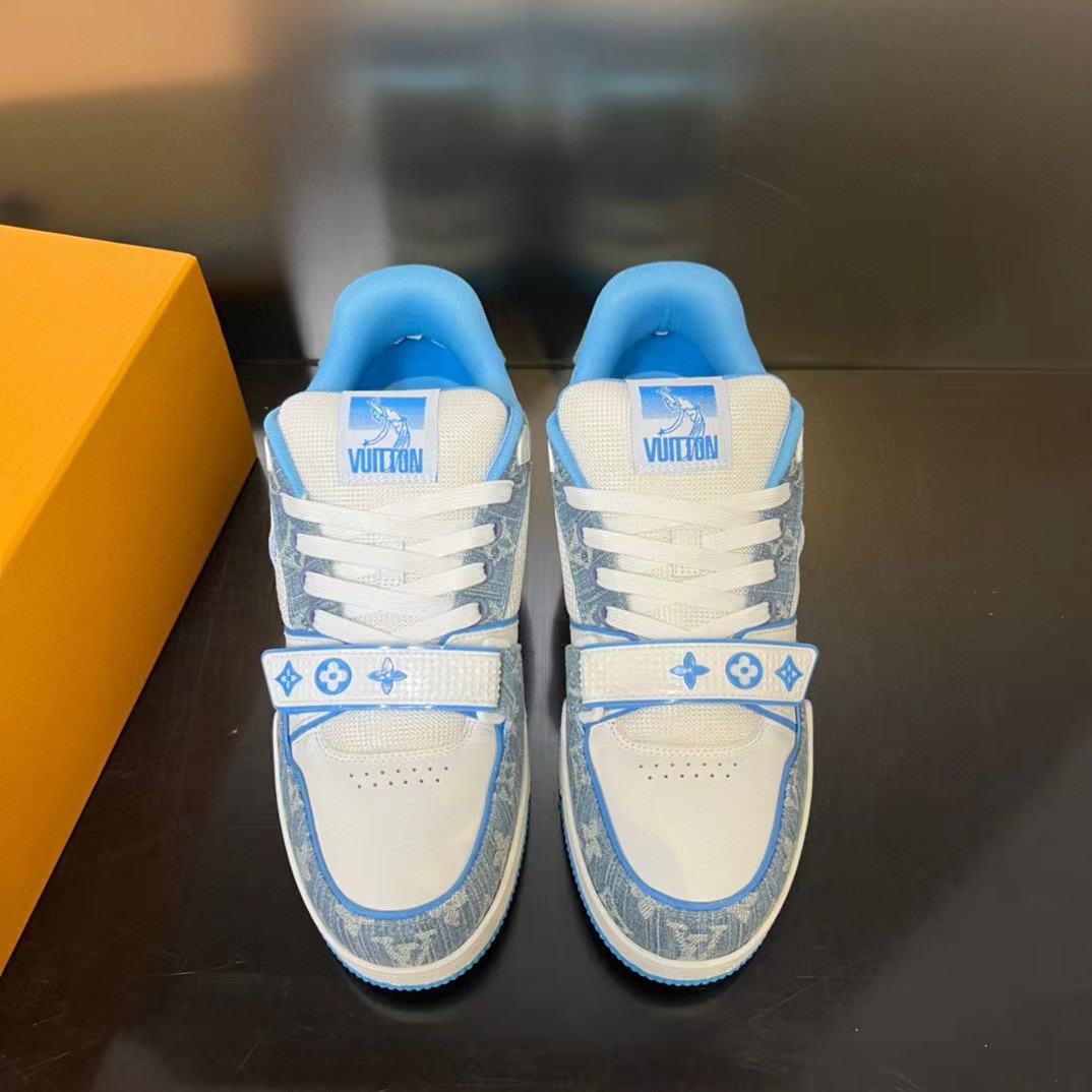 Louis Vuitton Trainer Sneaker(upon uk size) - DopestKickz