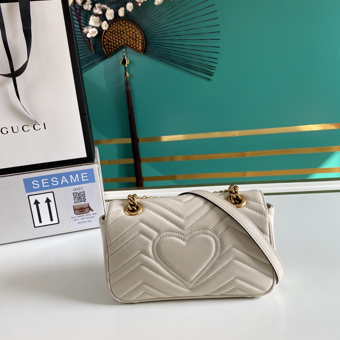 Gucci GG Marmont Matelassé Mini Bag - DopestKickz