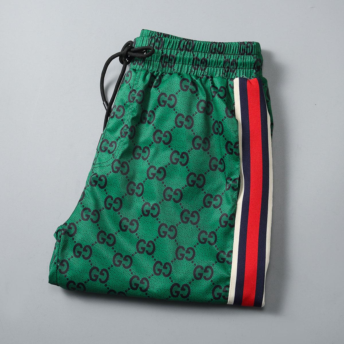 Gucci GG Cotton Shorts With Web - DopestKickz