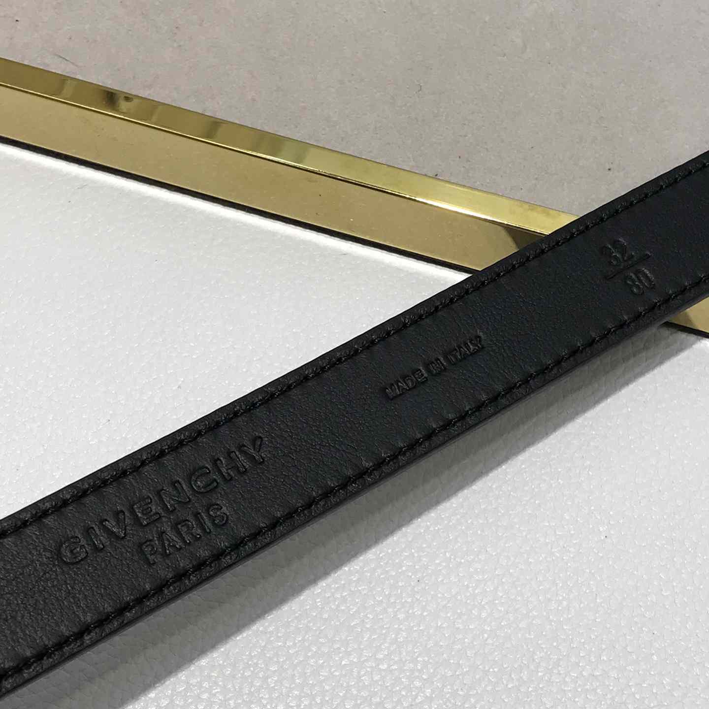 Givenchy Voyou Belt In Leather - DopestKickz