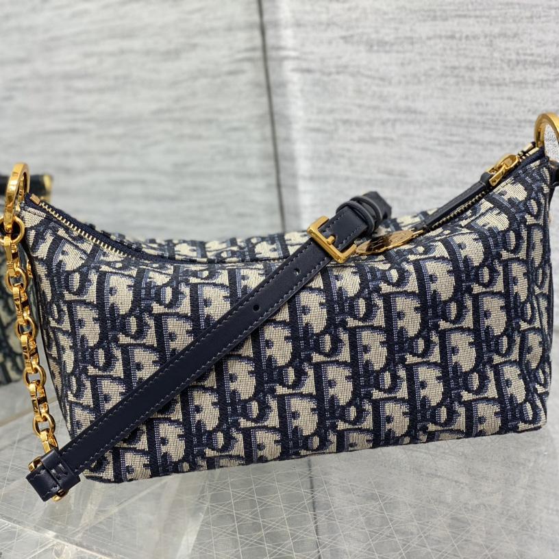 Dior Diorstar Hobo Bag With Chain - DopestKickz
