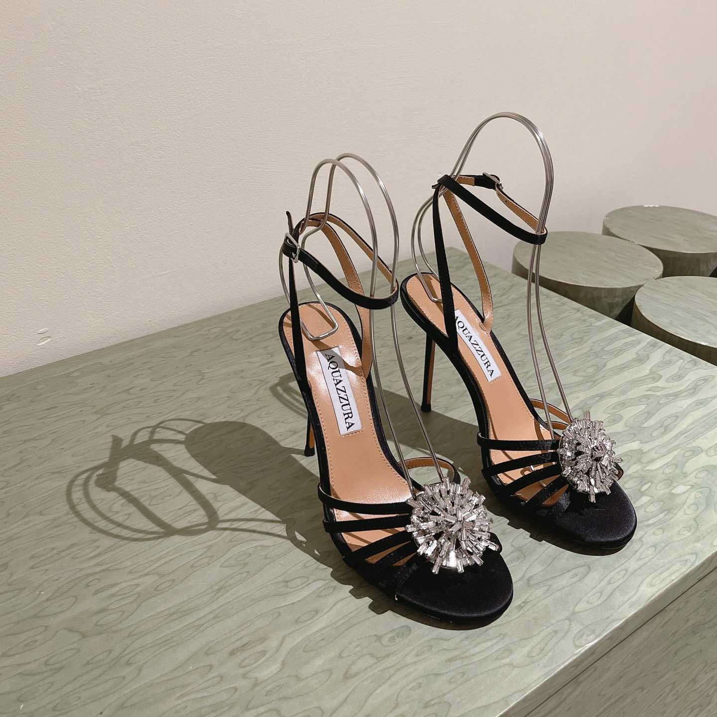 Aquazzura Stardust 105mm Sandals - DopestKickz