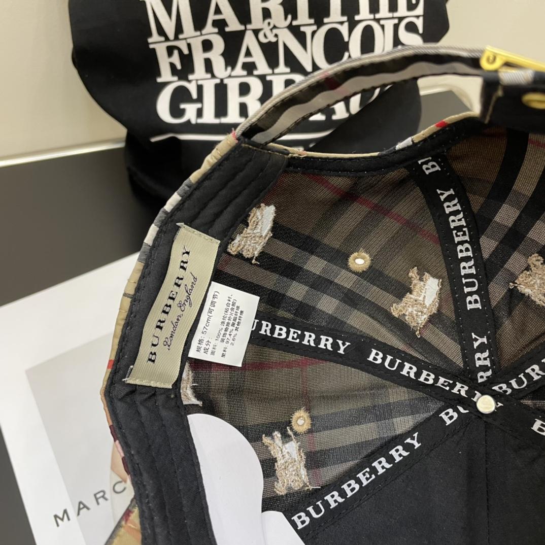 Burberry Baseball Cap - DopestKickz