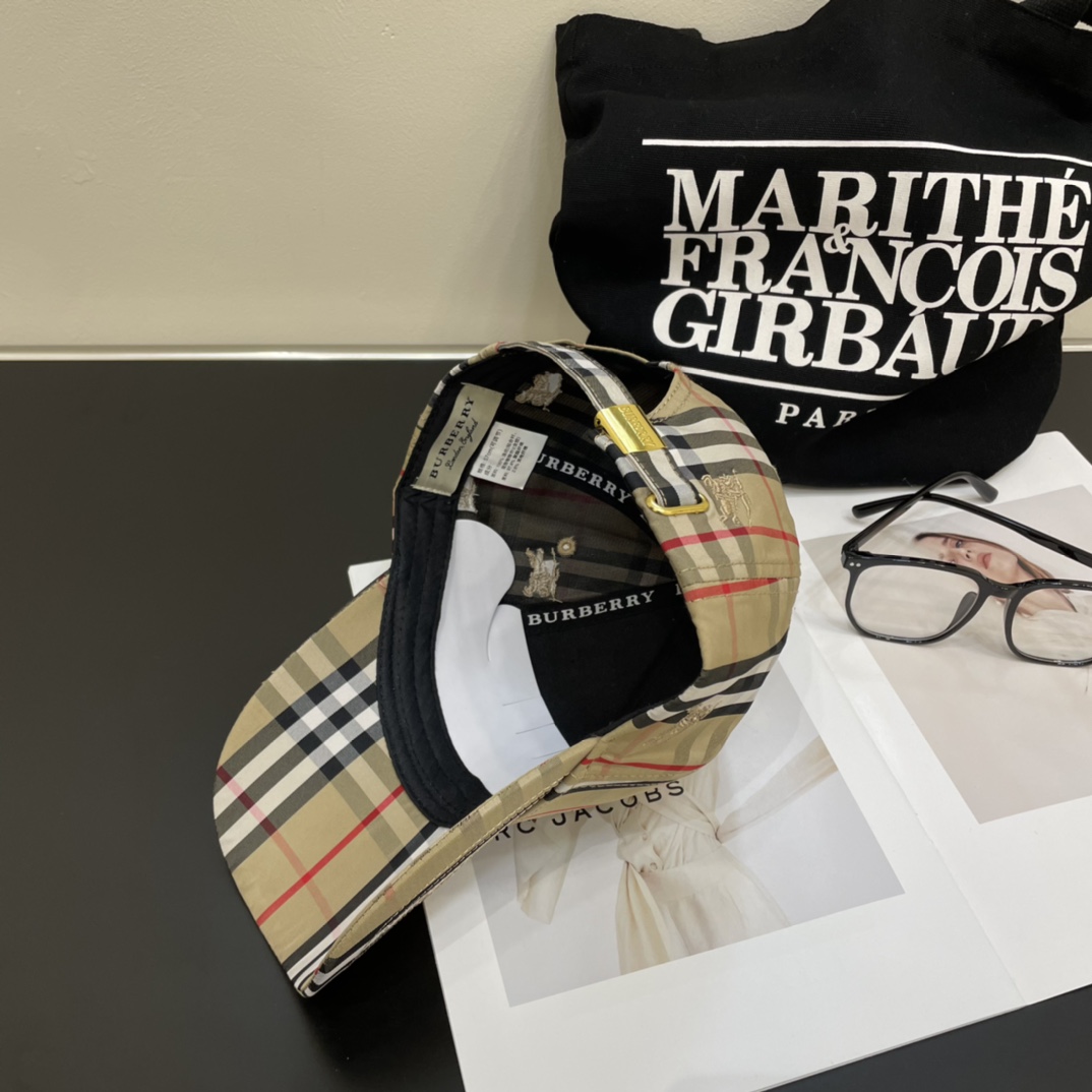 Burberry Baseball Cap - DopestKickz