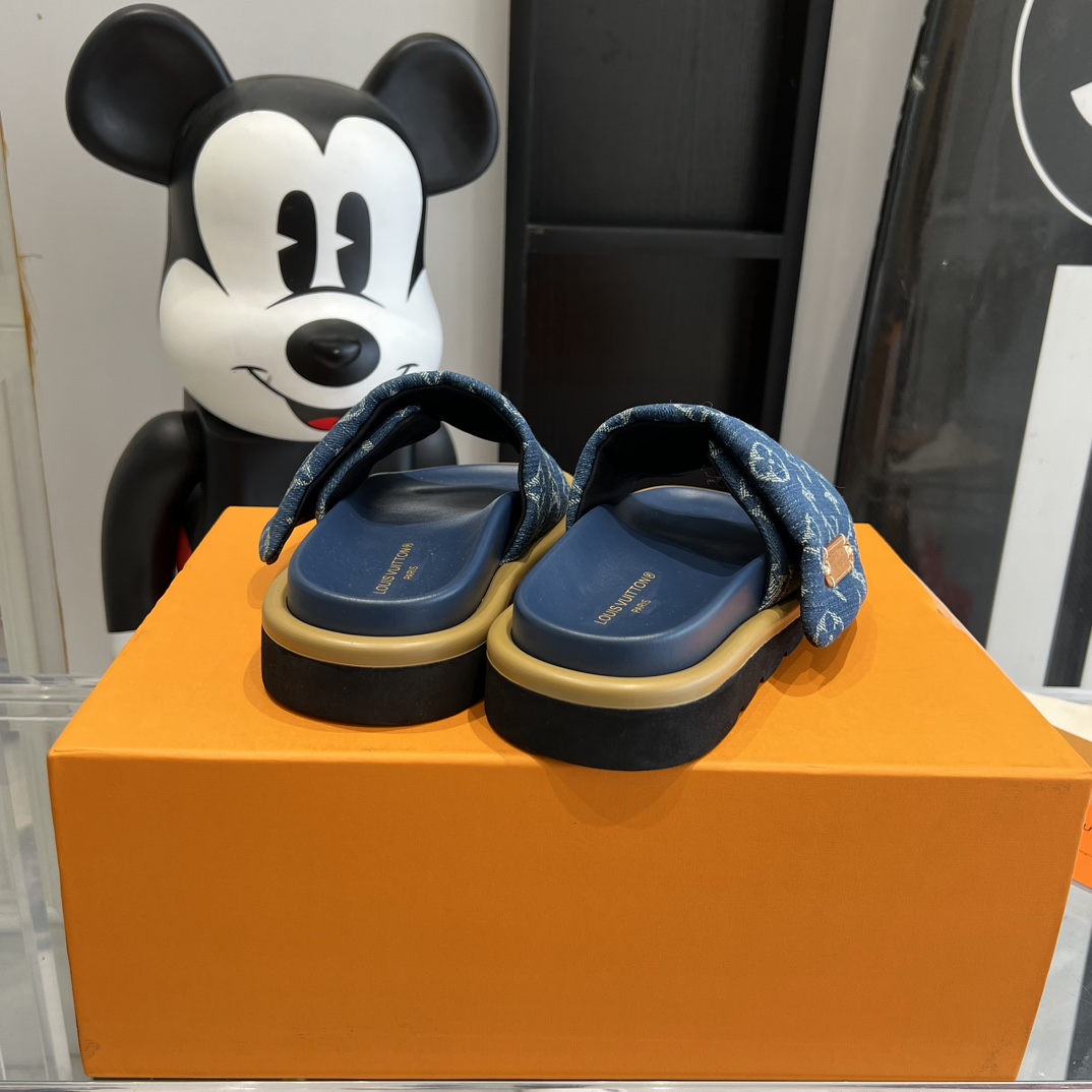 Louis Vuitton Pool Pillow Flat Comfort Mule    - DopestKickz