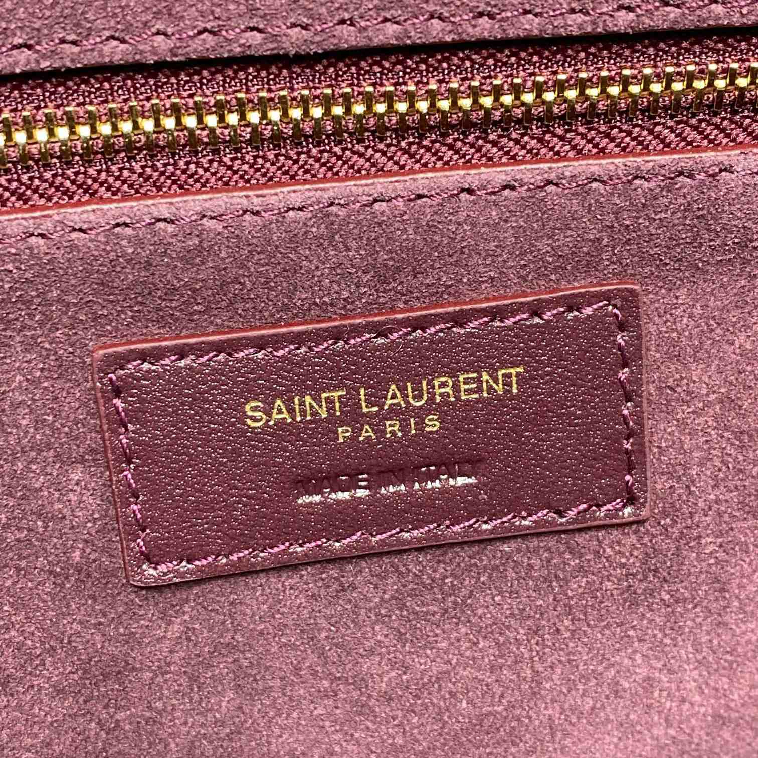 Saint Laurent Le 5 À 7 In Patent Leather - DopestKickz