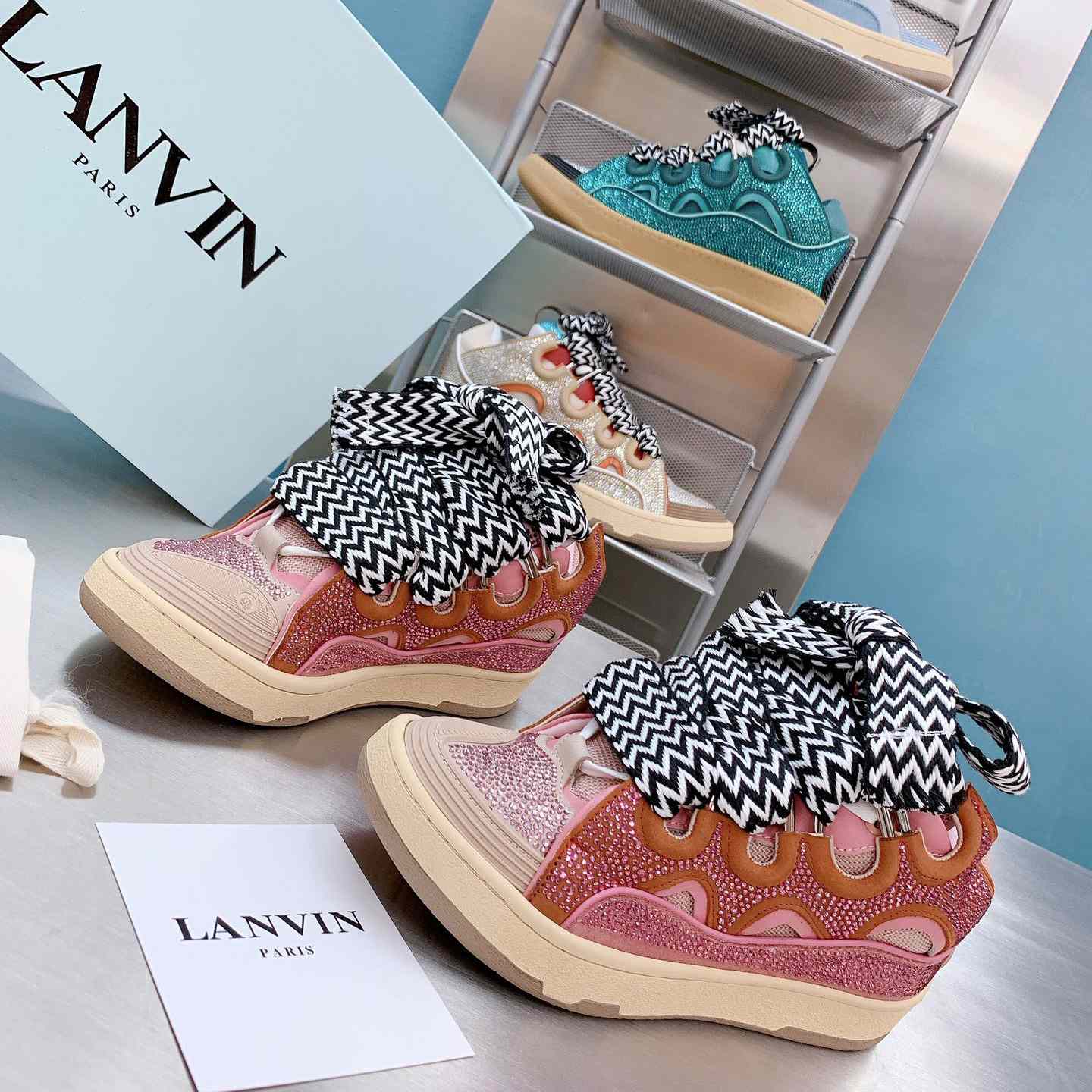 Lanvin Curb low-top Sneakers - DopestKickz