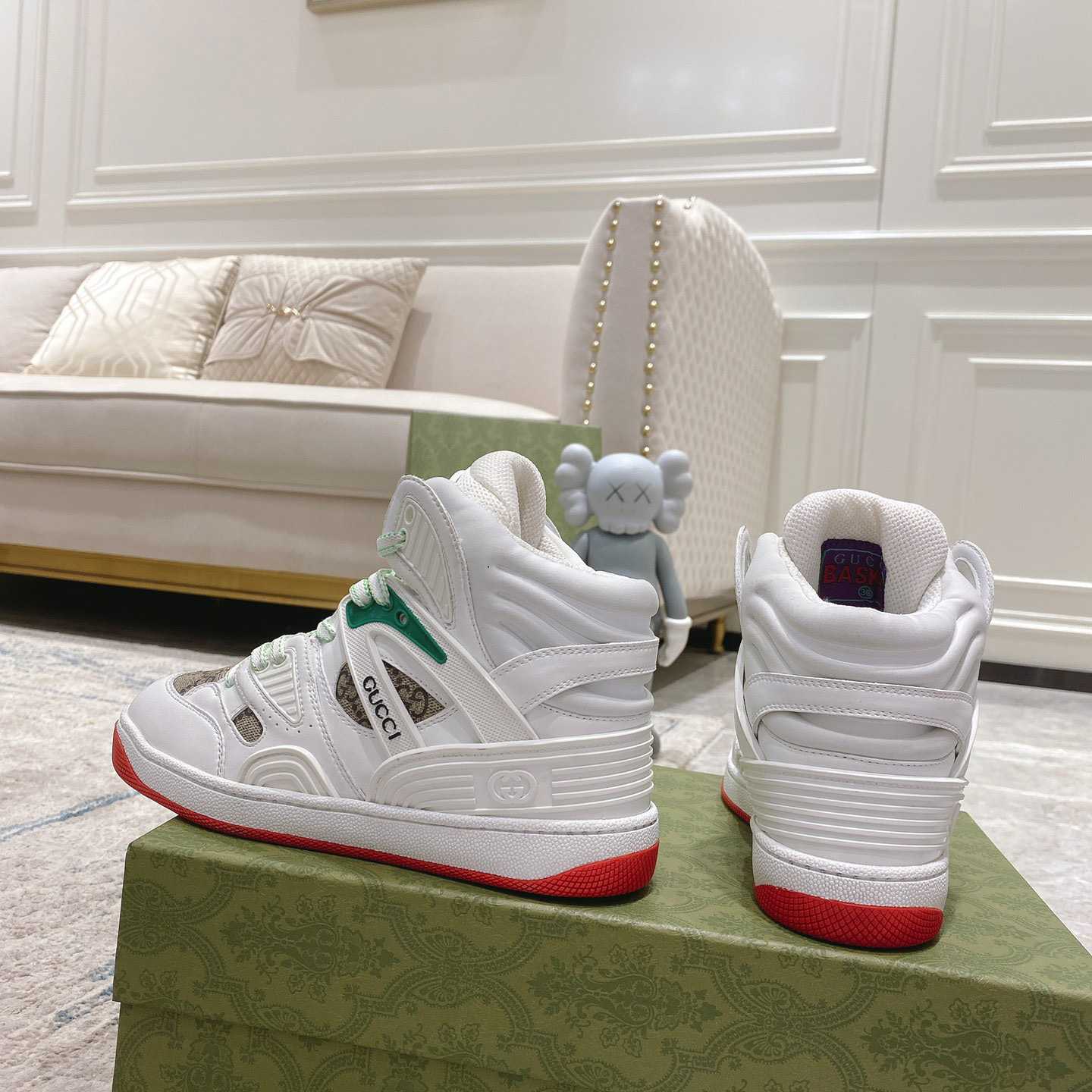 Gucci Basket Sneaker  - DopestKickz
