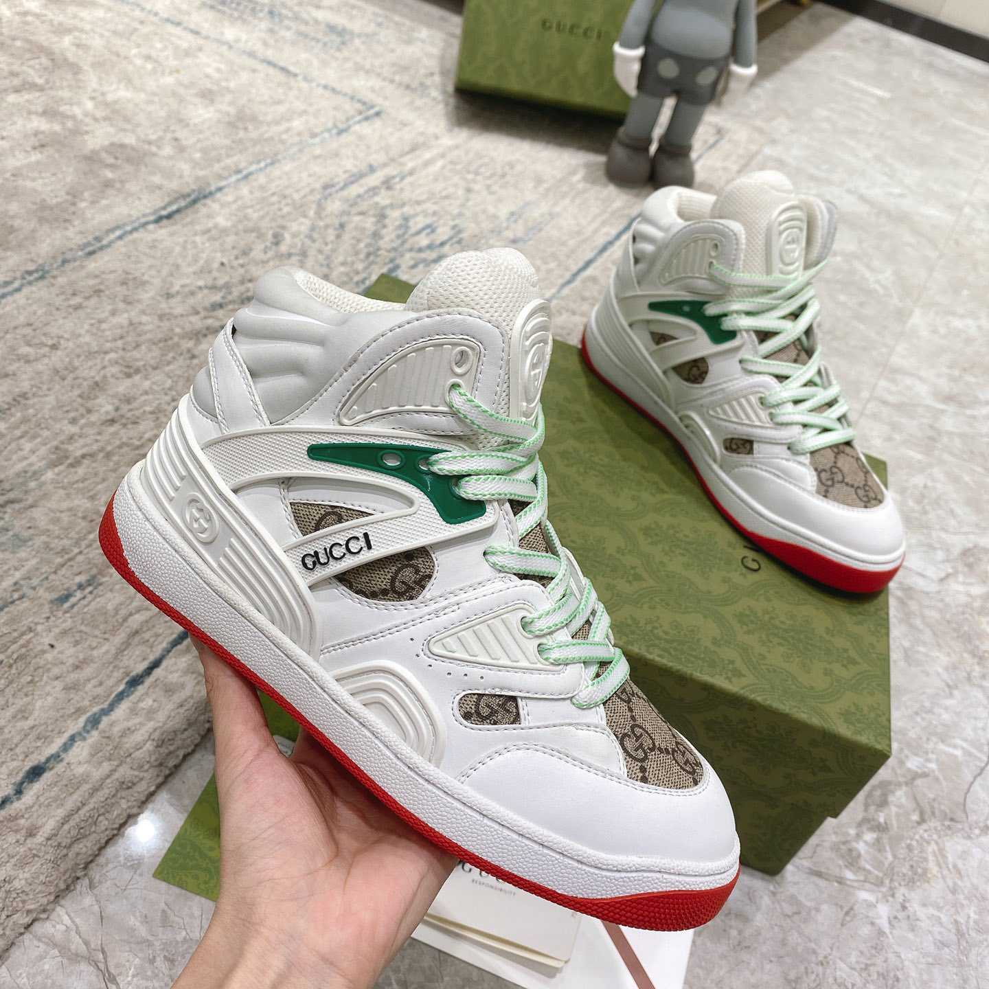 Gucci Basket Sneaker  - DopestKickz