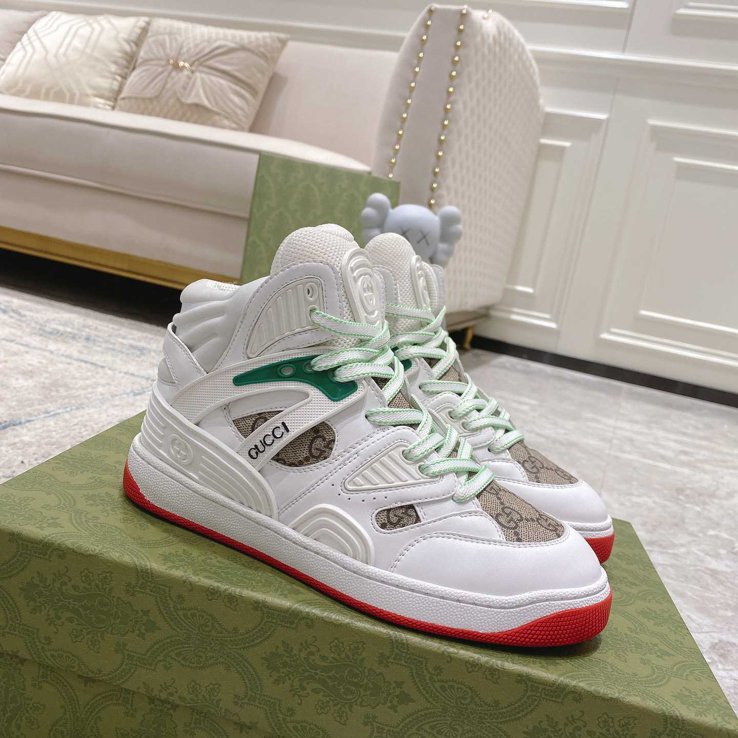 Gucci Basket Sneaker  - DopestKickz
