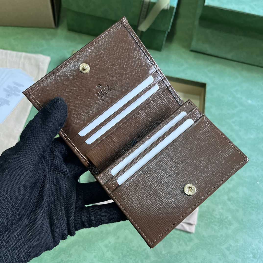 Gucci Horsebit 1955 Card Case Wallet - DopestKickz