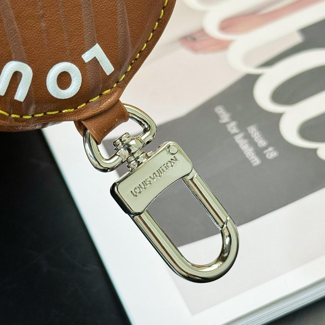 Louis Vuitton Soft Polochon Pouch Key Holder And Bag Charm      M01401 - DopestKickz
