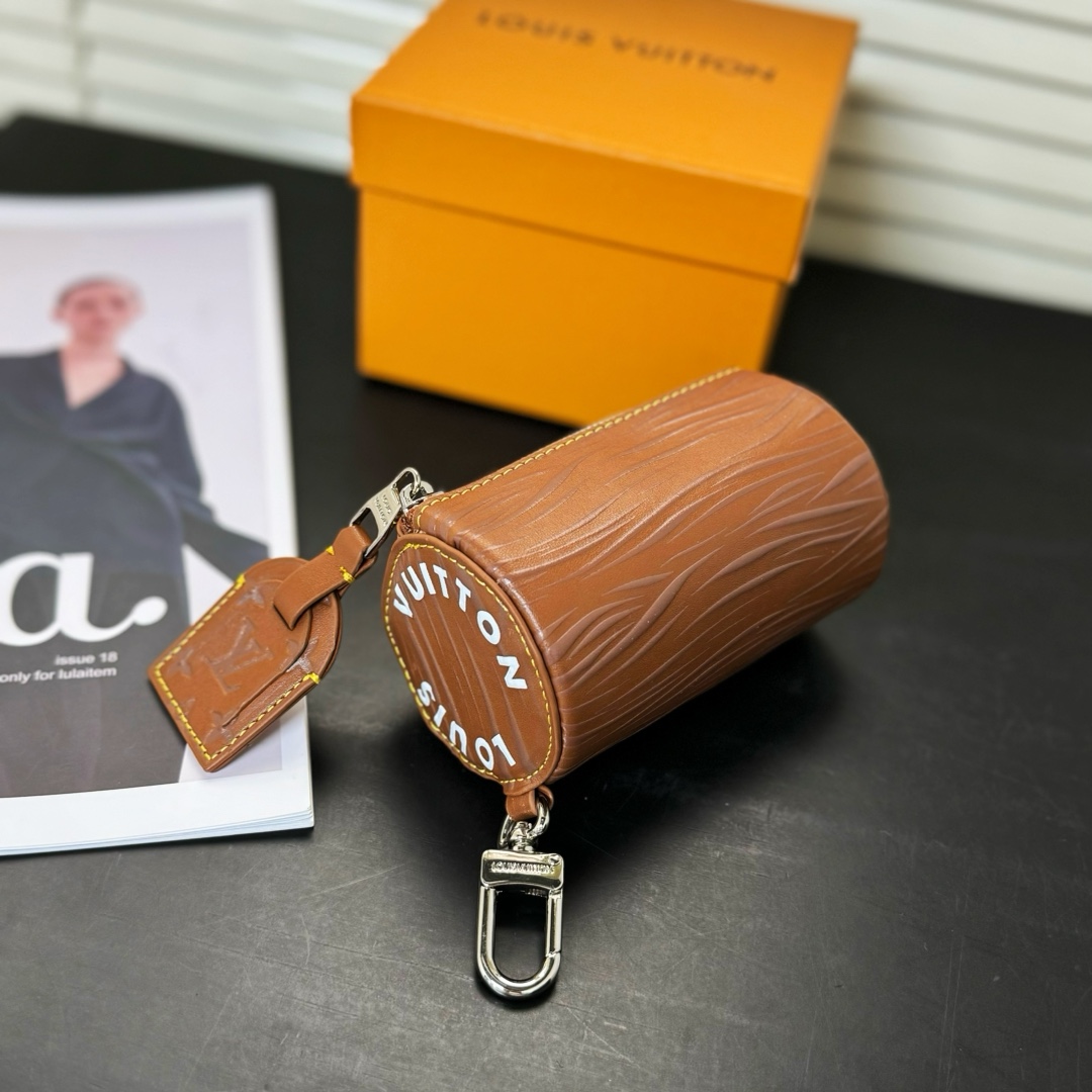 Louis Vuitton Soft Polochon Pouch Key Holder And Bag Charm      M01401 - DopestKickz