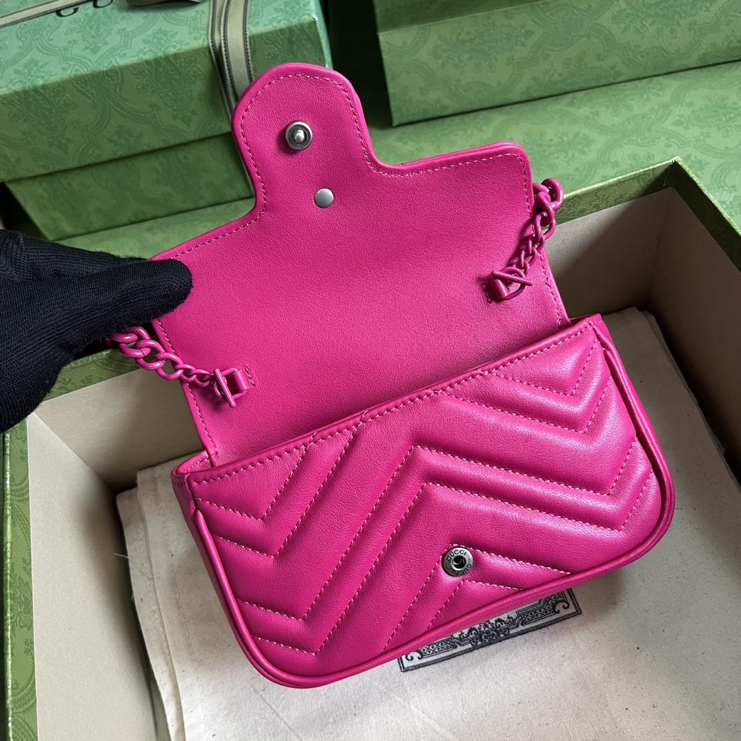 Gucci GG Marmont Belt Bag(16.5-10.2-5.1CM) - DopestKickz