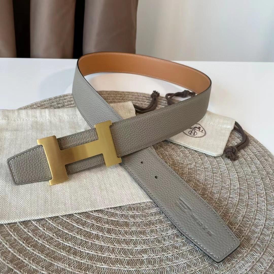 Hermes Reversible Leather  - DopestKickz