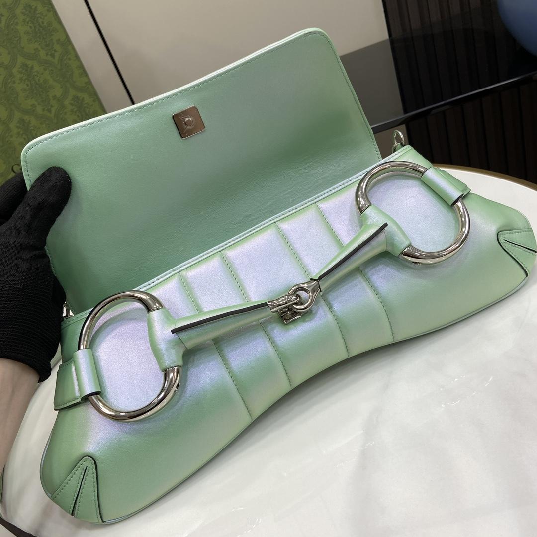Gucci Horsebit Chain Medium Shoulder Bag (38x 15x 16cm) - DopestKickz