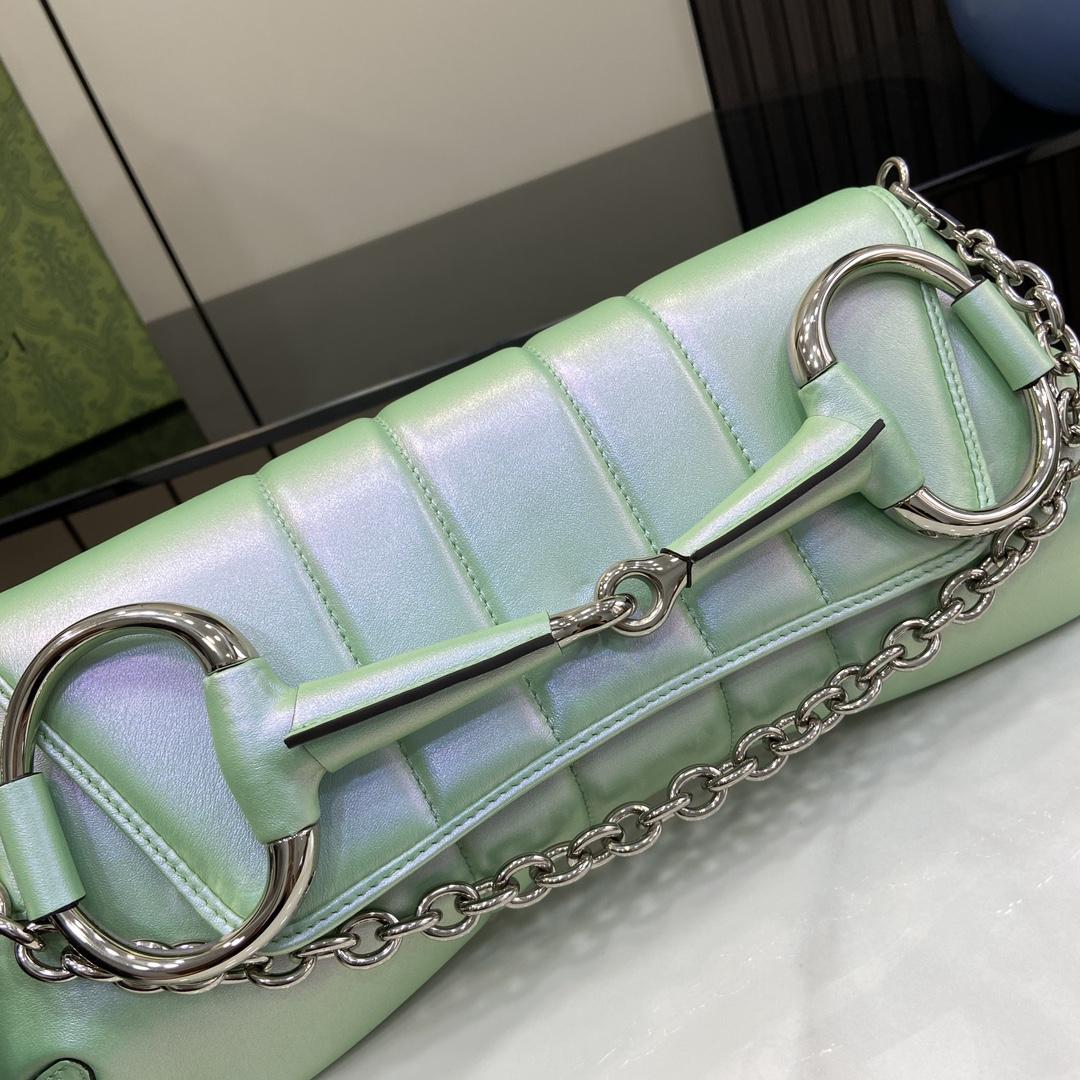 Gucci Horsebit Chain Medium Shoulder Bag (38x 15x 16cm) - DopestKickz